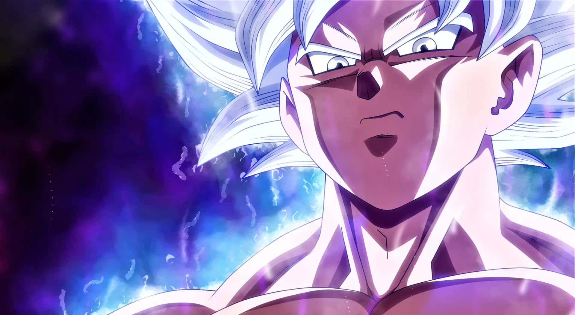 Valkoinen Goku Dragon Ball Super -kuva Taustakuvat