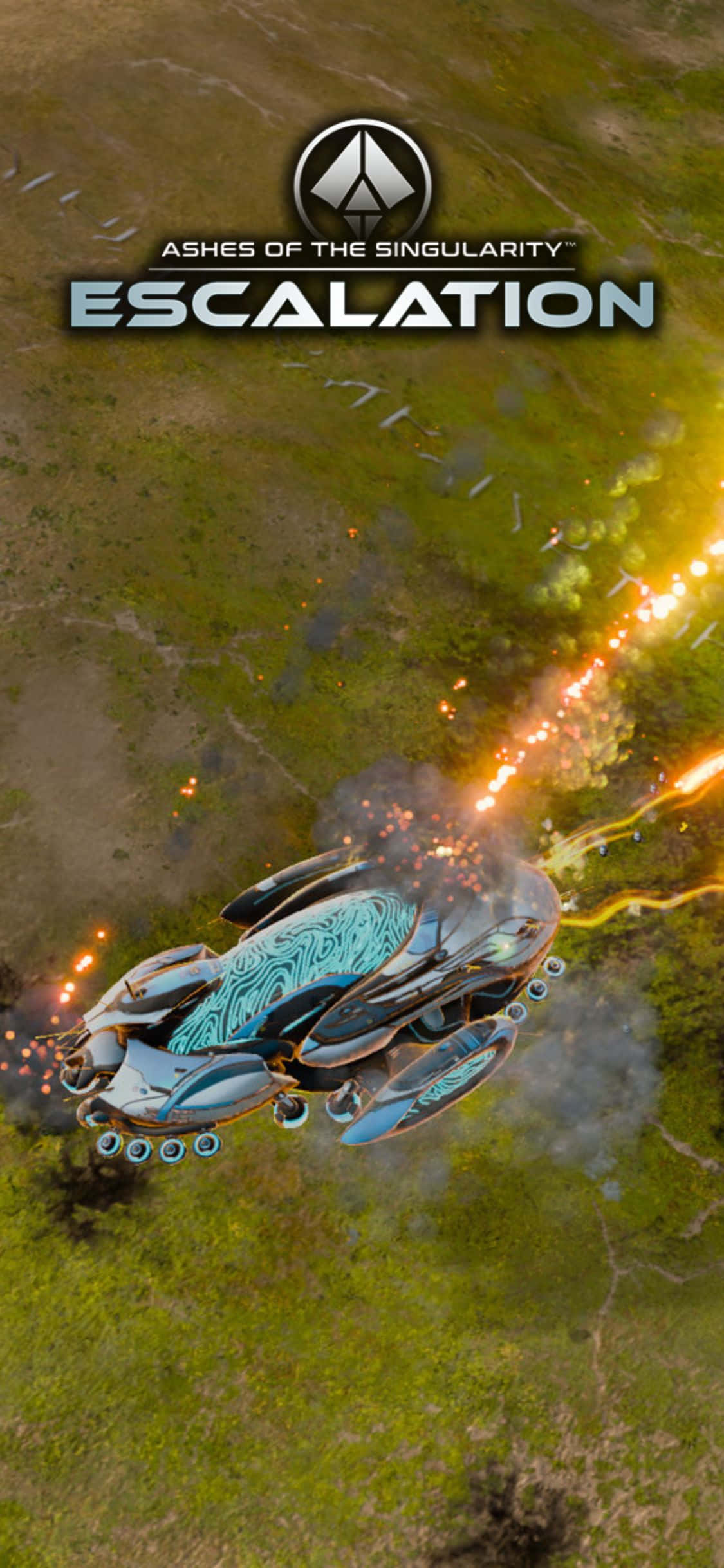 Valloita eeppisiä strategiatäyteisiä taistelukenttiä iPhone X:llä ja Ashes of the Singularity Escalationilla Taustakuvat