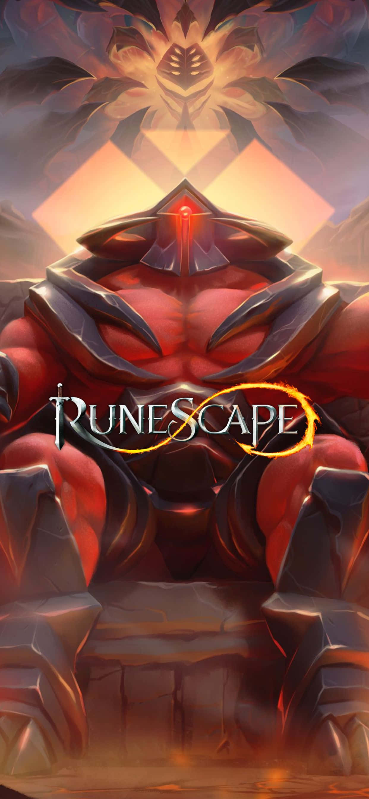 Valloita Runescapen maailma iPhone Xs Maxilla Taustakuvat
