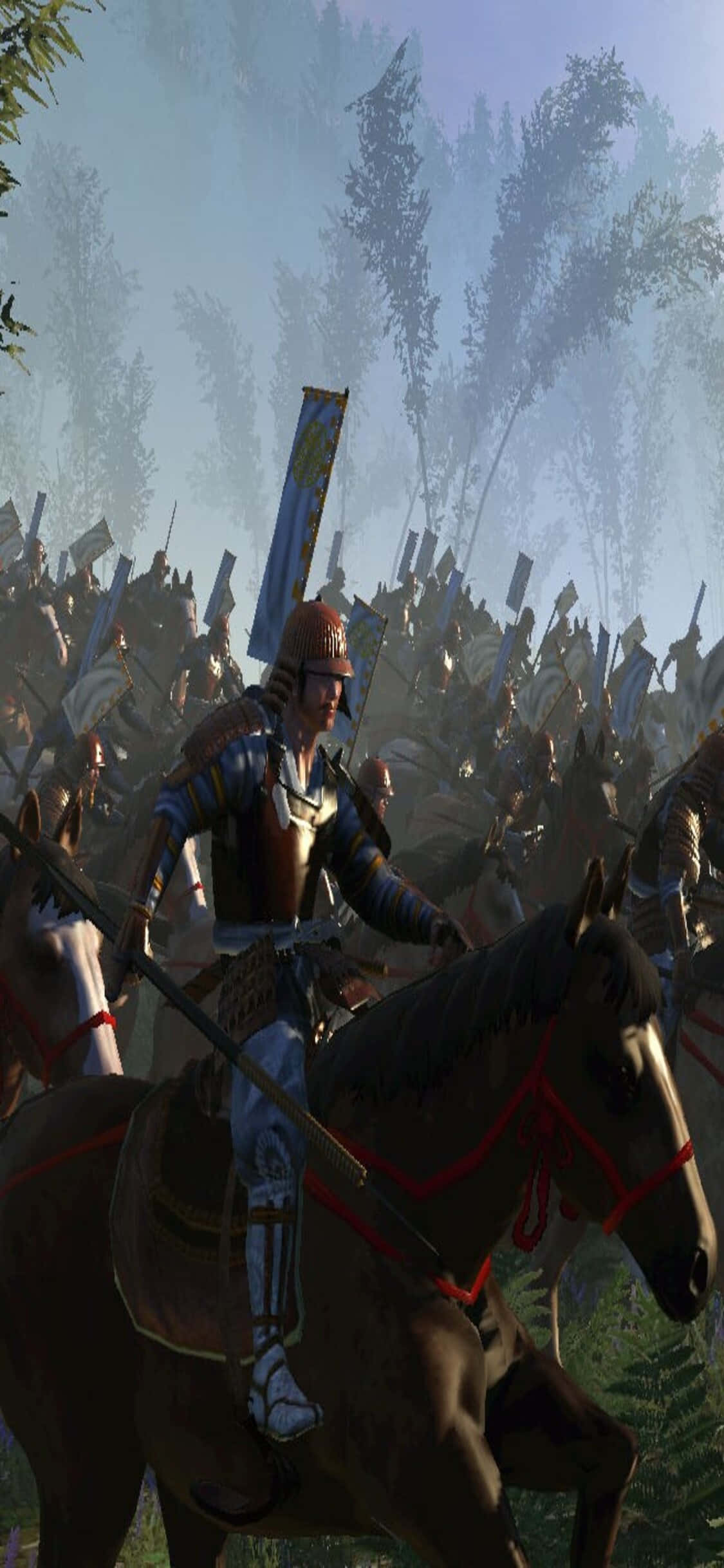 Valloita Total War Rome 2 eeppisessä yksityiskohdassa iPhone Xs:llä Taustakuvat