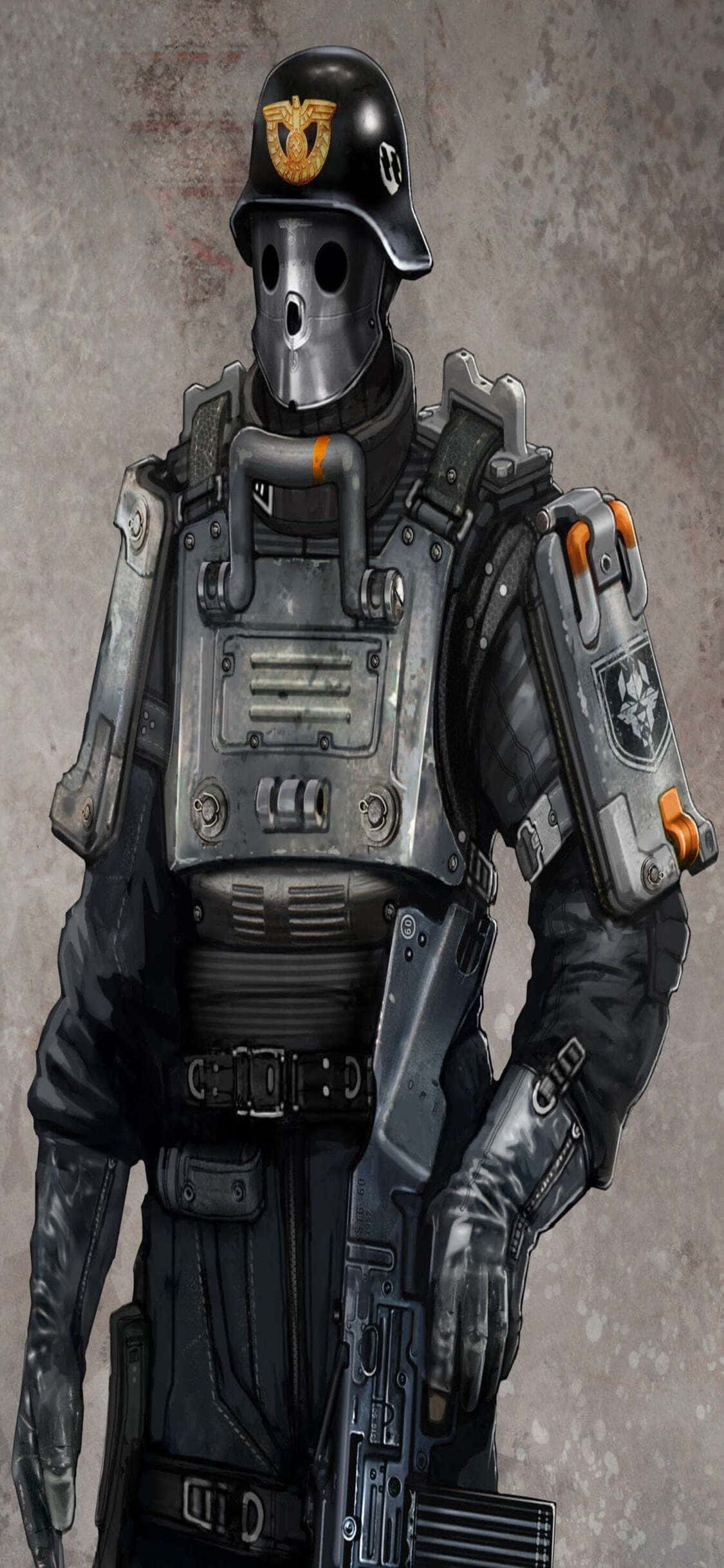 Valmiina peliseikkailuun iPhone Xs:n ja Wolfenstein II:n kanssa? Taustakuvat