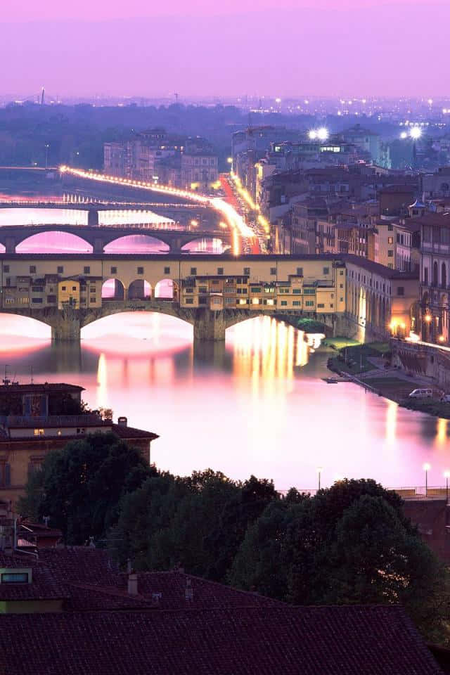 Valmis La Notte Ponte Vecchio Taustakuvat