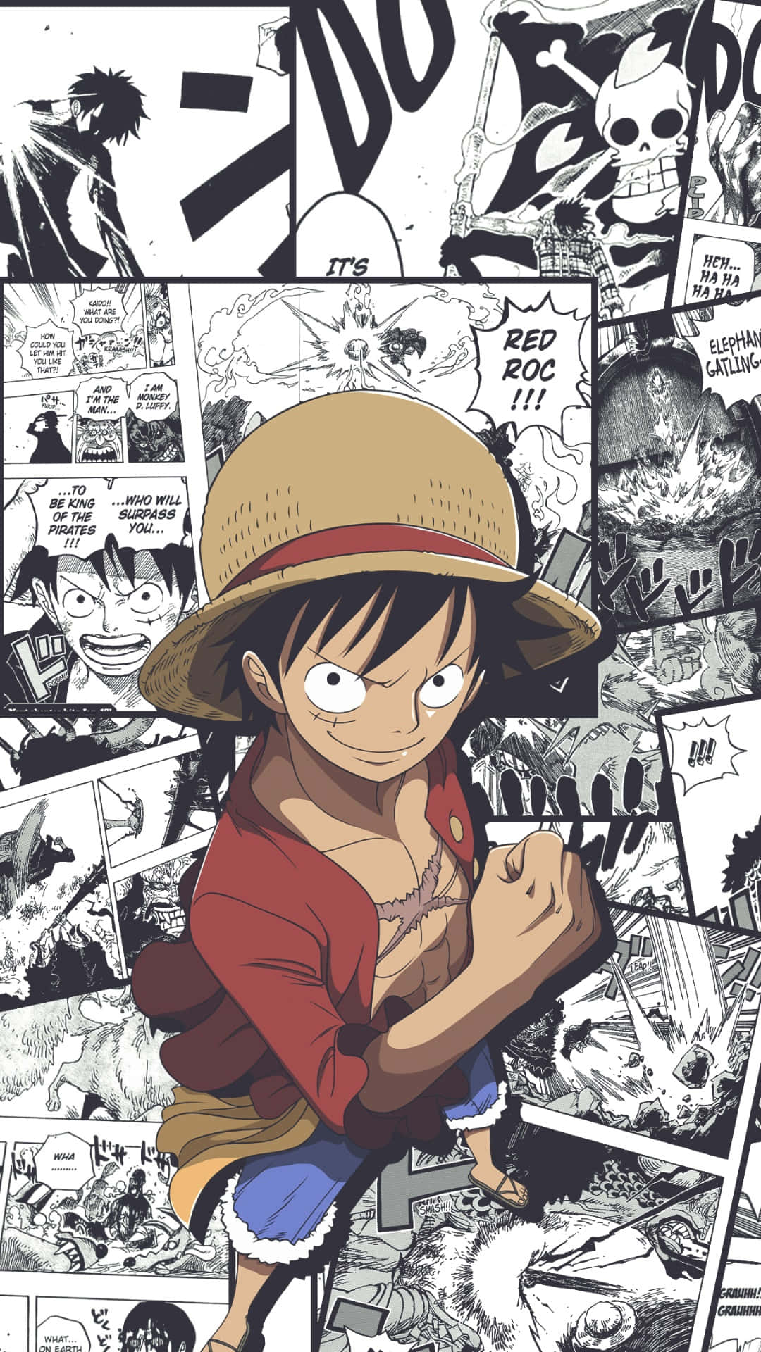 Valmis purjehtimaan - Luffy lähtee kohti uusia seikkailuja. Taustakuvat
