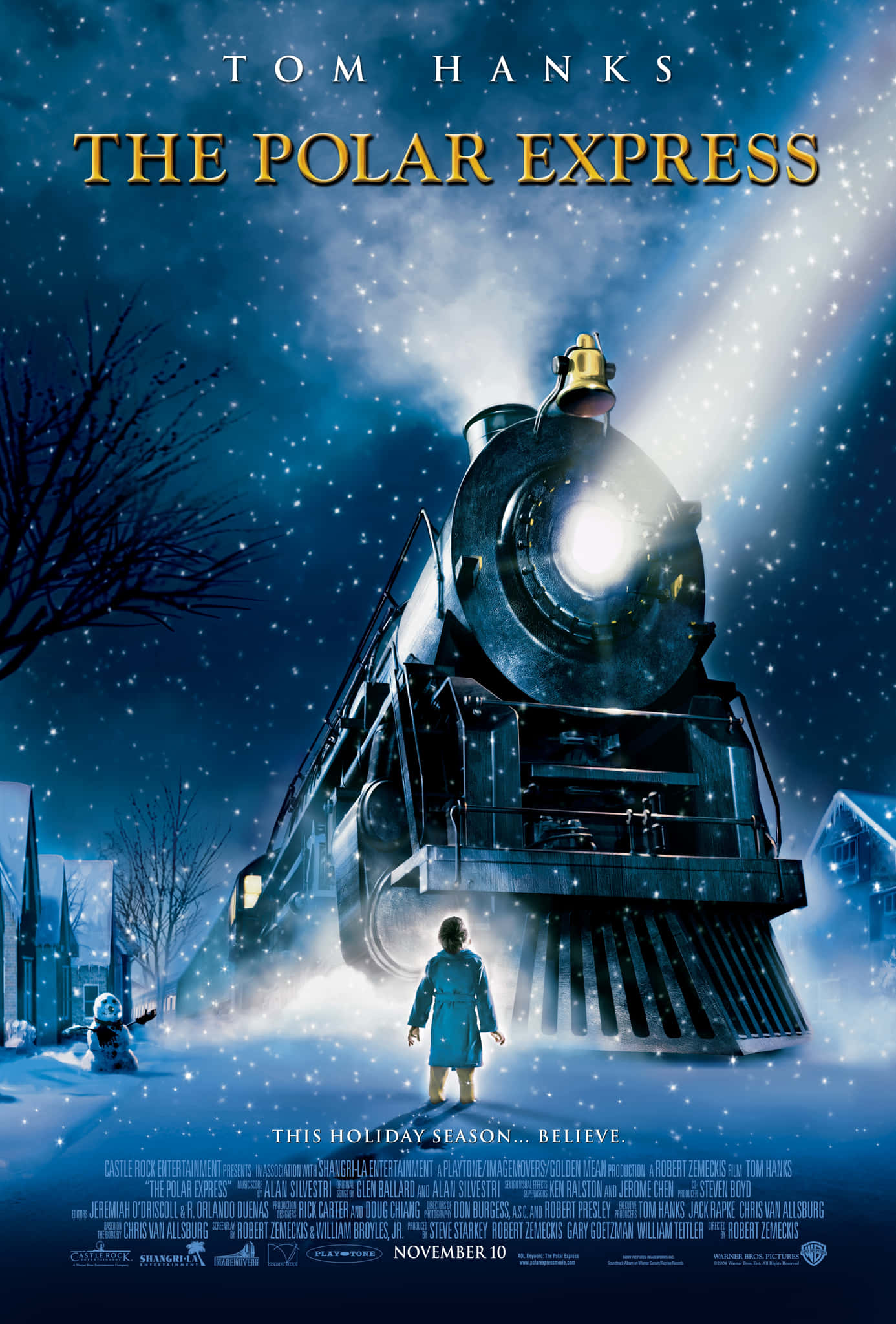 Valmistaudu elämäsi matkalle Polar Express -junassa! Taustakuvat