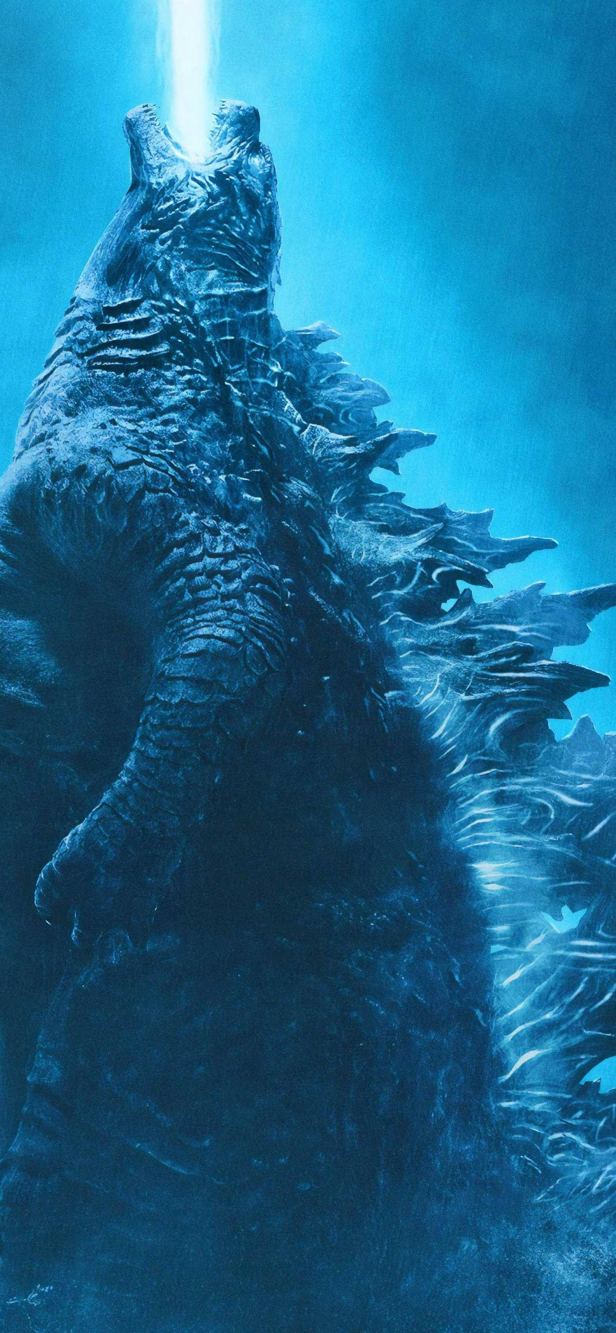 Valmistaudu kohtaamaan Godzillan, Hirviöiden Kuninkaan, atomihenkäys! Taustakuvat