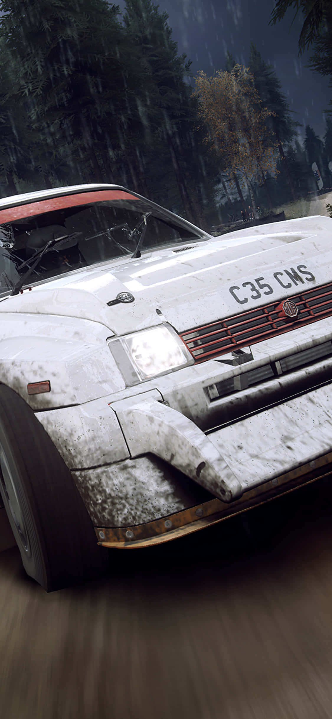 Valmistaudu Radalle iPhonella Xs ja Dirt Rally Taustakuvat
