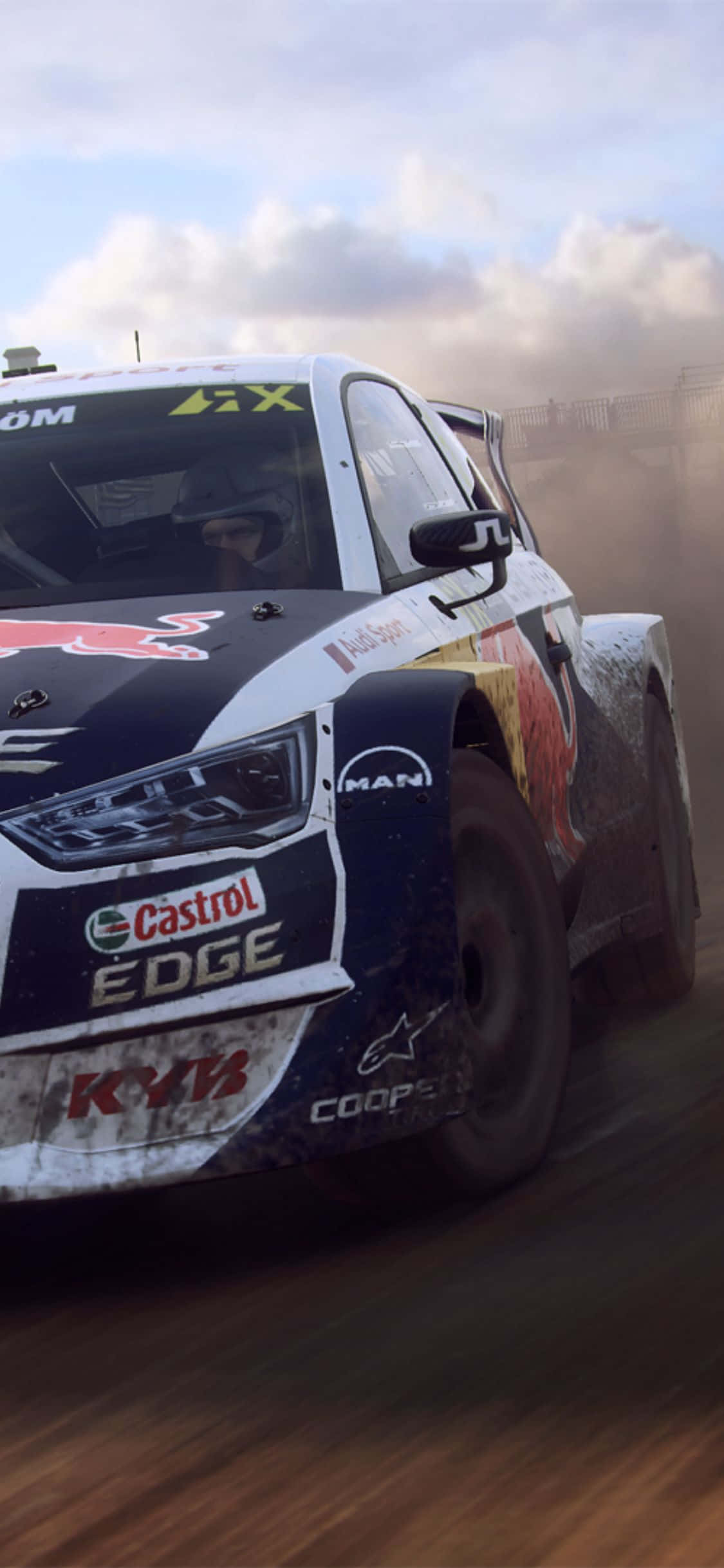 Valmistaudu villeihin dirt rally -kyyteihin iPhone Xs:llä Taustakuvat