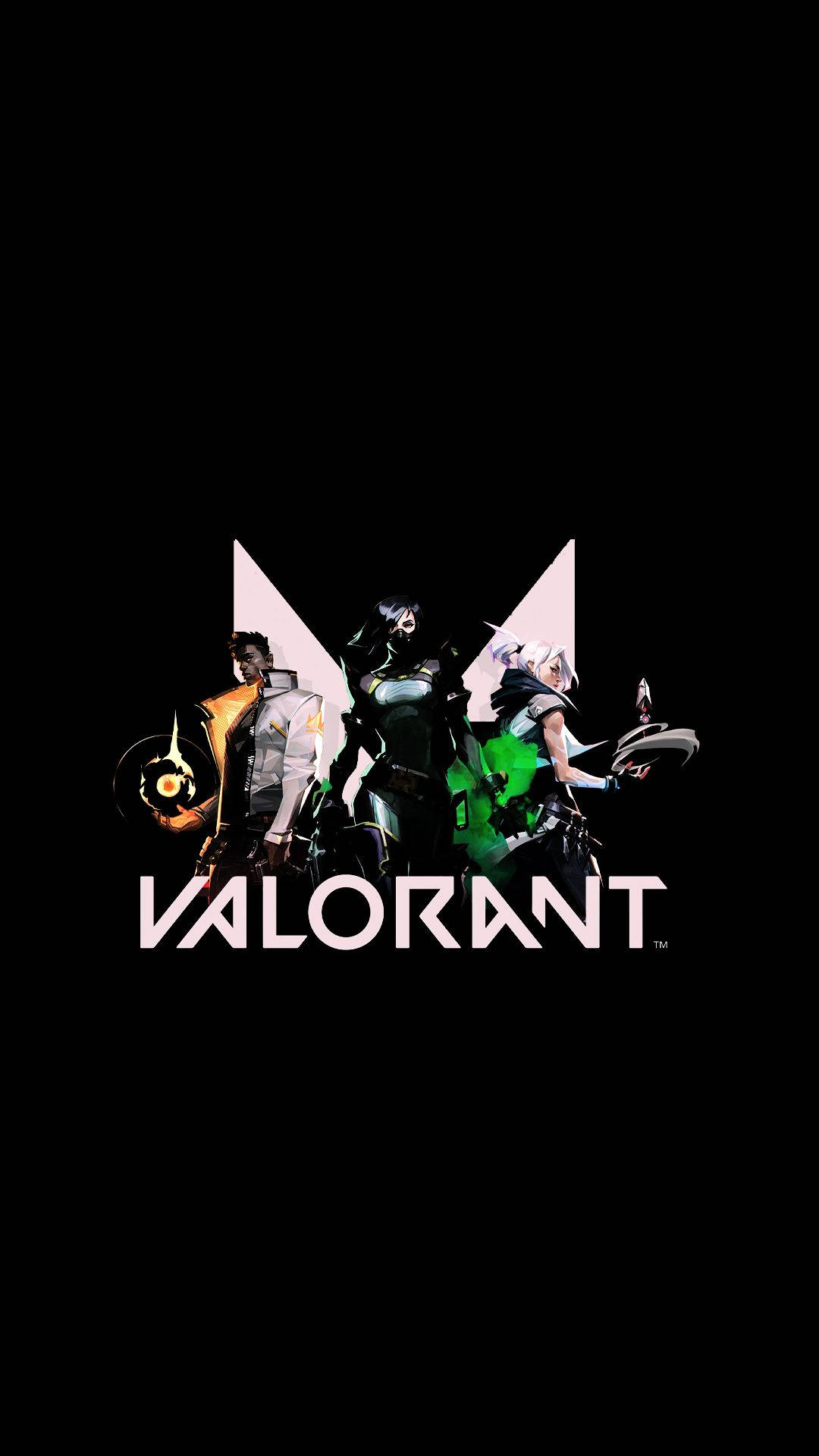 Valorant-logo työpöytätaustakuva puhelimelle Taustakuvat