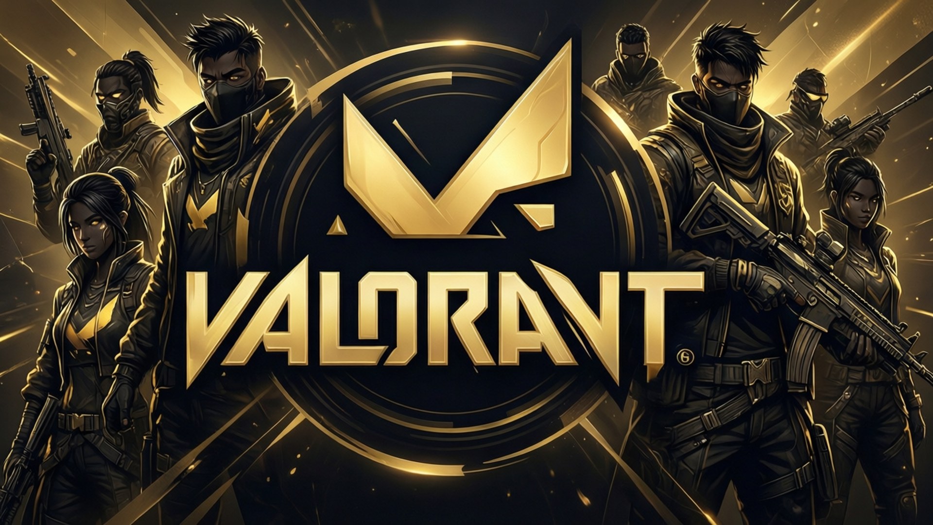 Valorant-logon eleganssi Taustakuvat