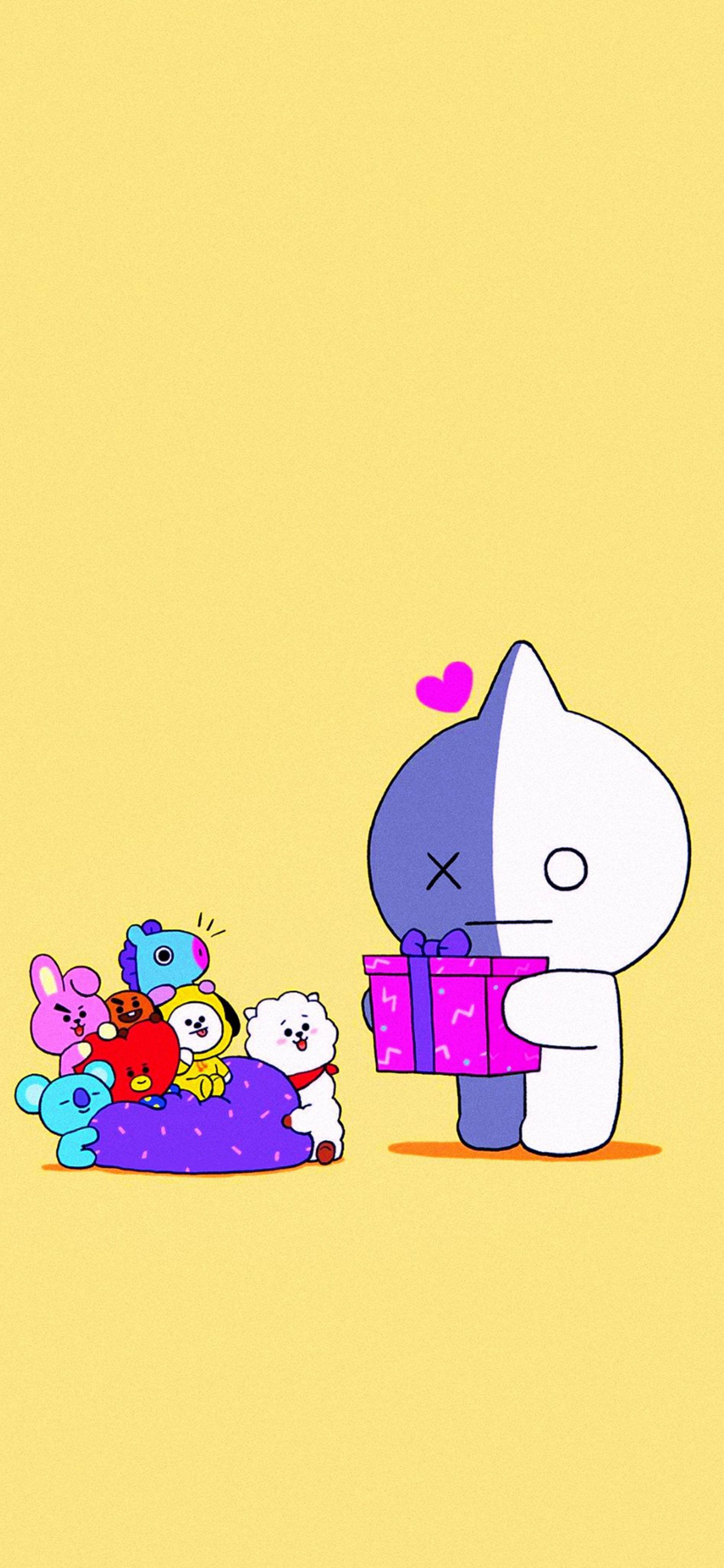 Van BT21 antaa lahjan Taustakuvat