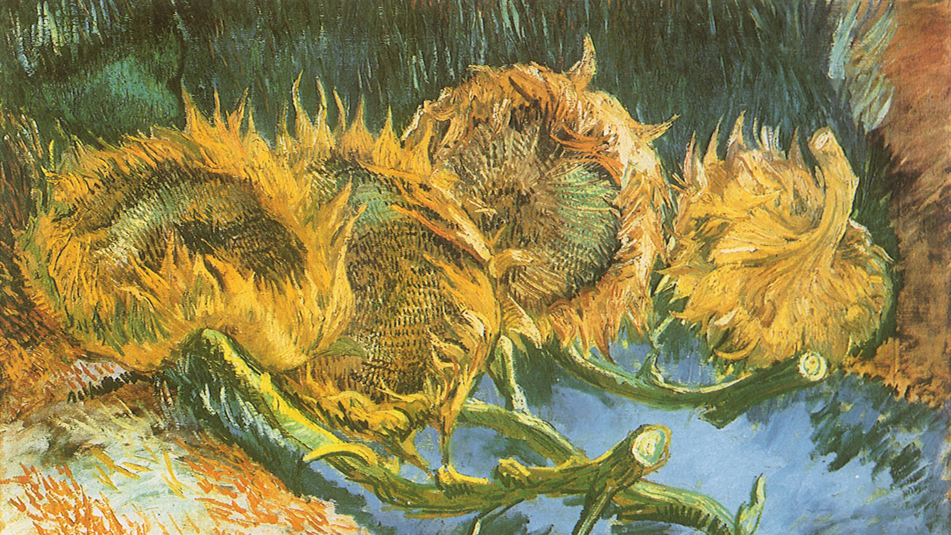 Van Gogh Auringonkukka Taustakuvat