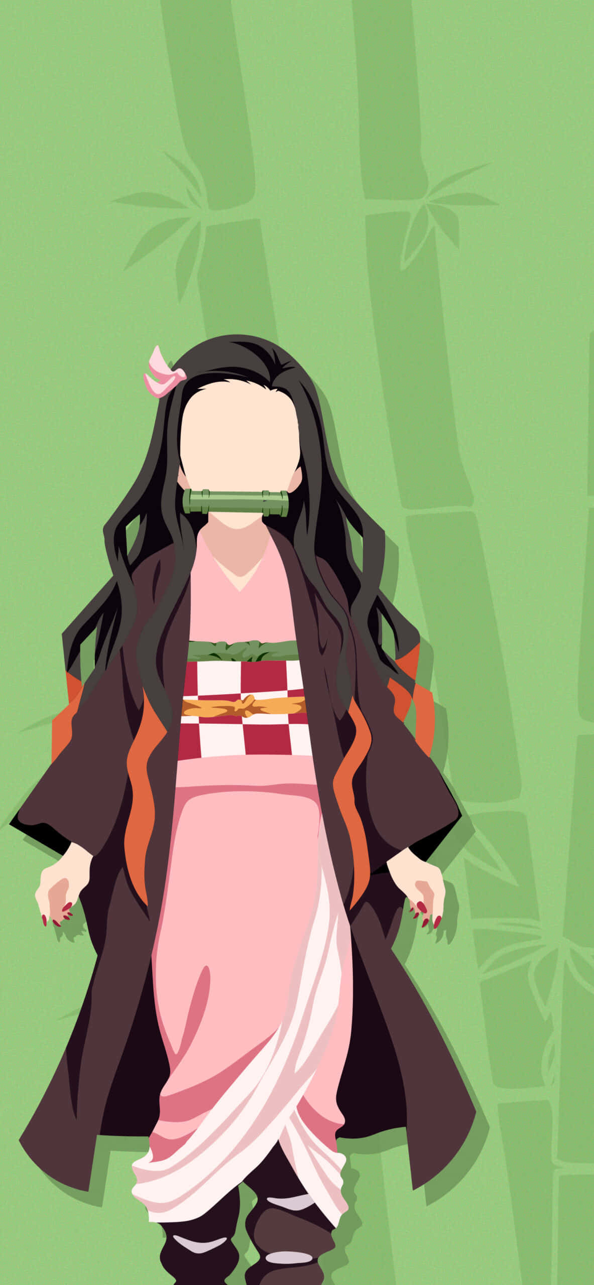 Vangitseva Demon Slayer -duetto: Tanjiro ja Nezuko Taustakuvat