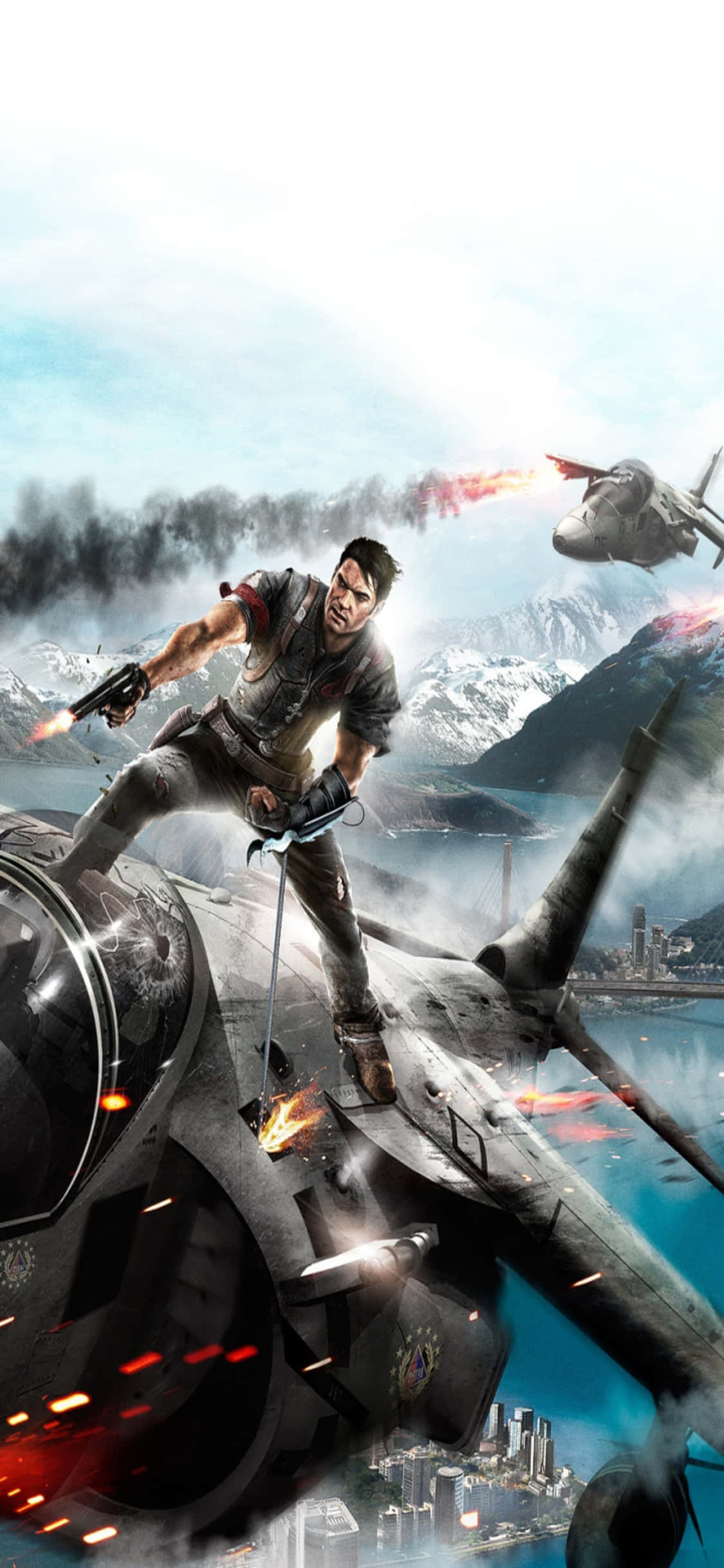 Vapauta Kaaos iPhone X:n ja Just Cause 4:n Kanssa Taustakuvat