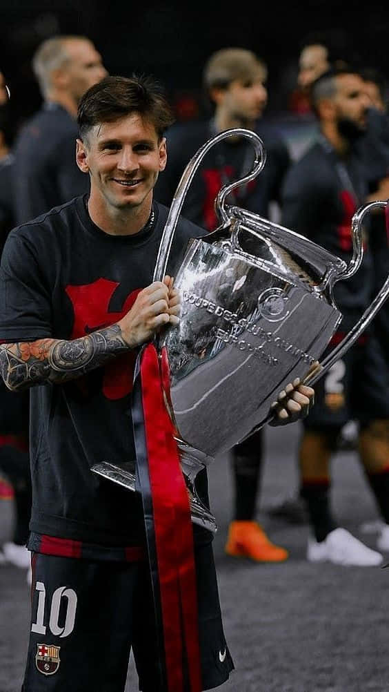 Vapauta potentiaalisi uudella Messi iPhonella. Taustakuvat