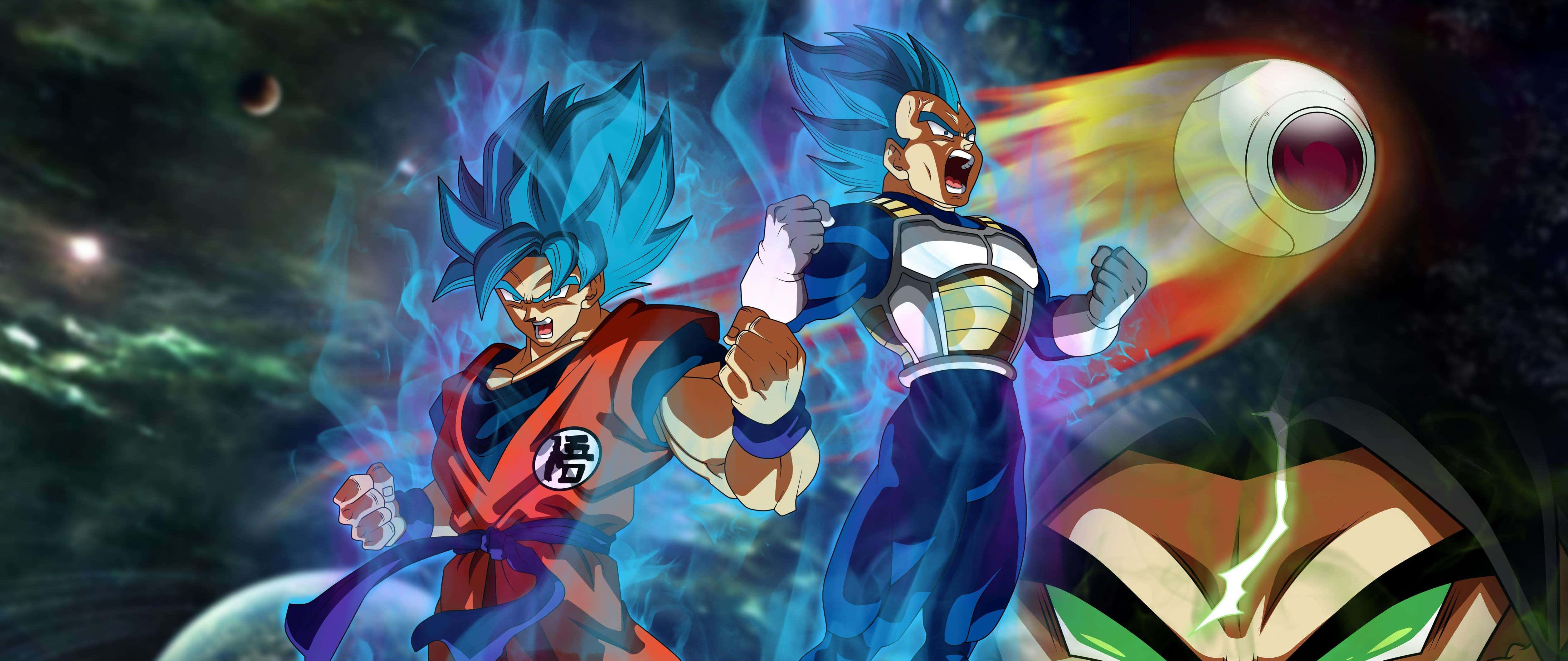 Vapauta sisäinen Super Saiyanisi Dragon Ball Super Brolyn kanssa Taustakuvat