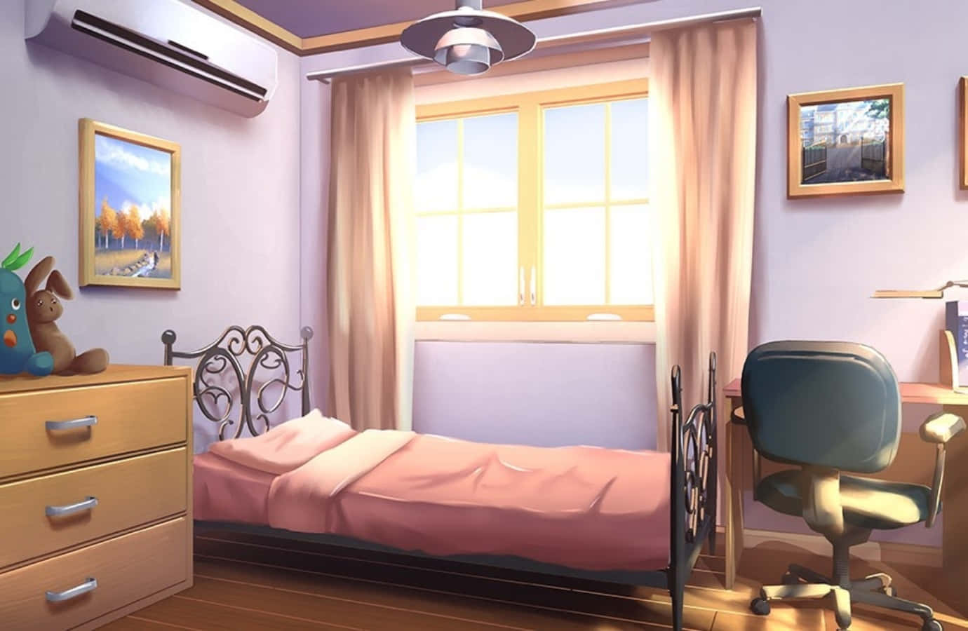 Värikäs, mukava ja rentouttava - Animehuoneen erikoisversio Taustakuvat