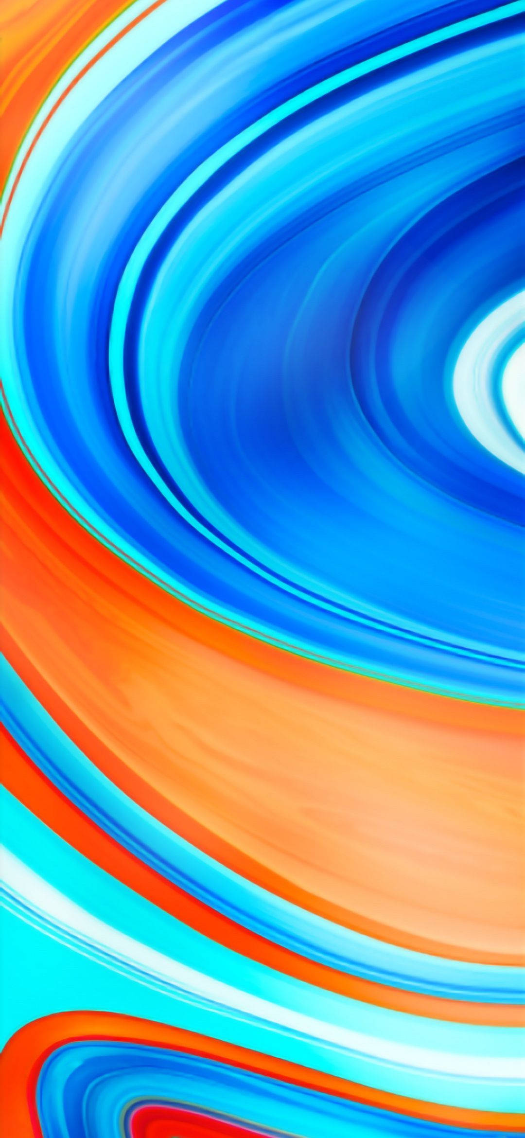 Värikkäitä pyörteitä Xiaomi Redmi Note 9:lle Taustakuvat
