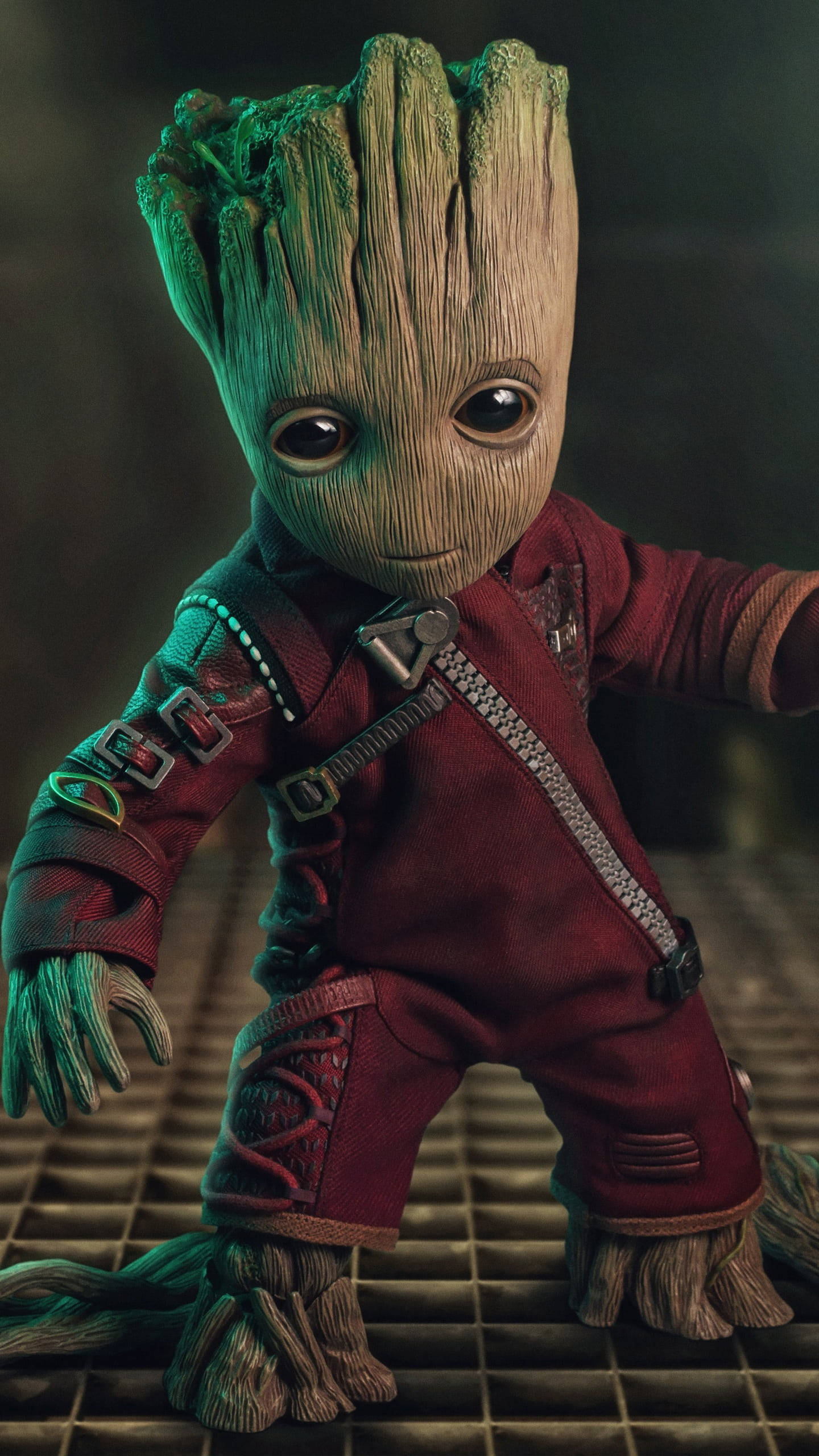 Vauva Groot 4K Marvel iPhone Taustakuvat