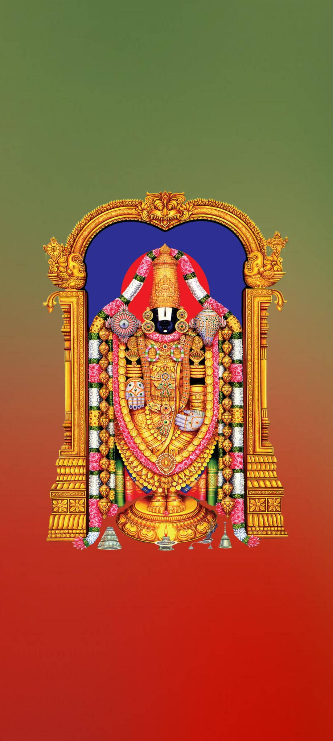 Venkateswara Swamy hindujumala Taustakuvat
