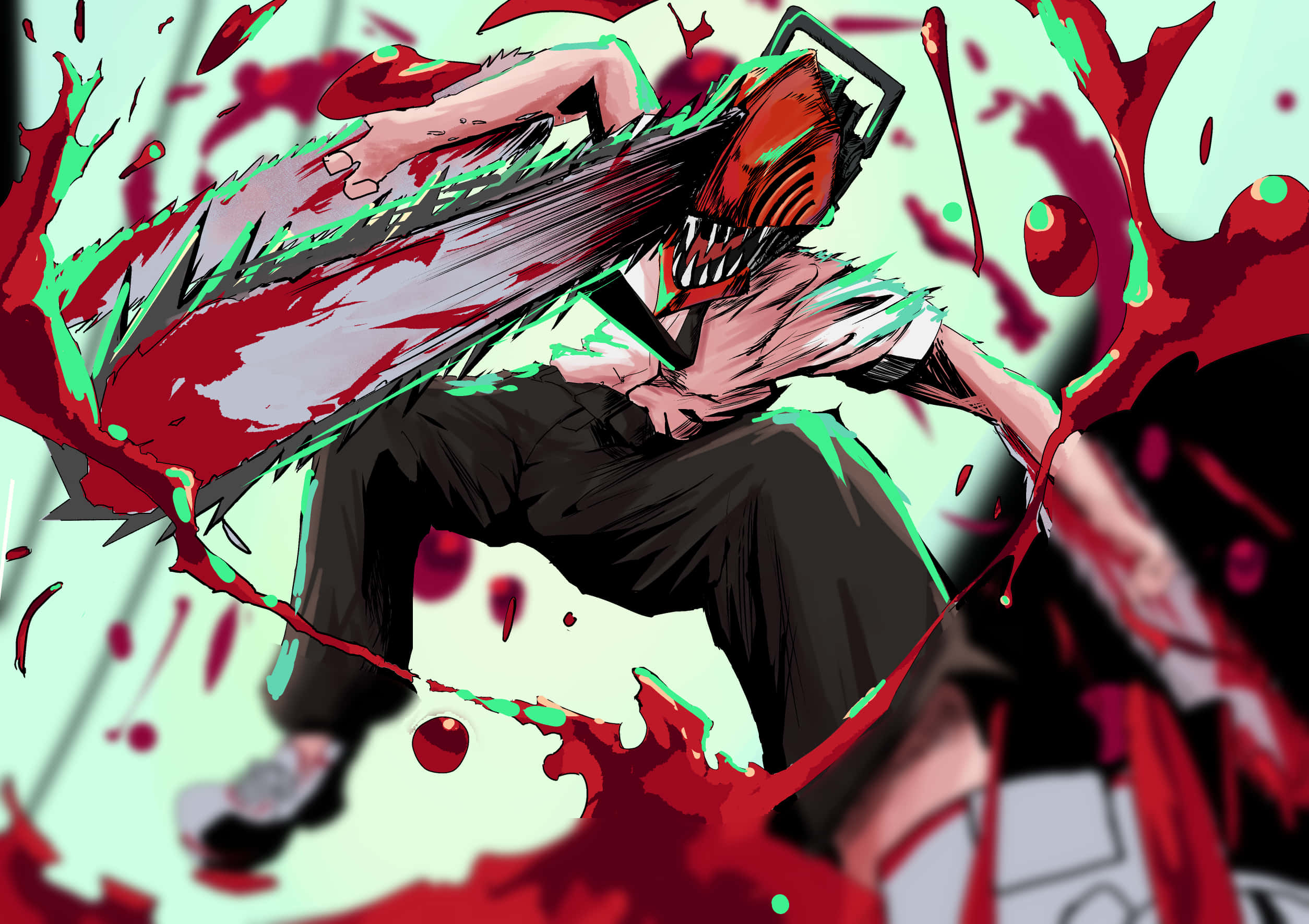 Verinen Chainsaw Man -profiilikuva Taustakuvat