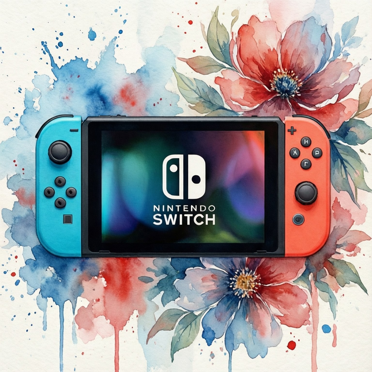 Vesiväri Switch Taustakuvat