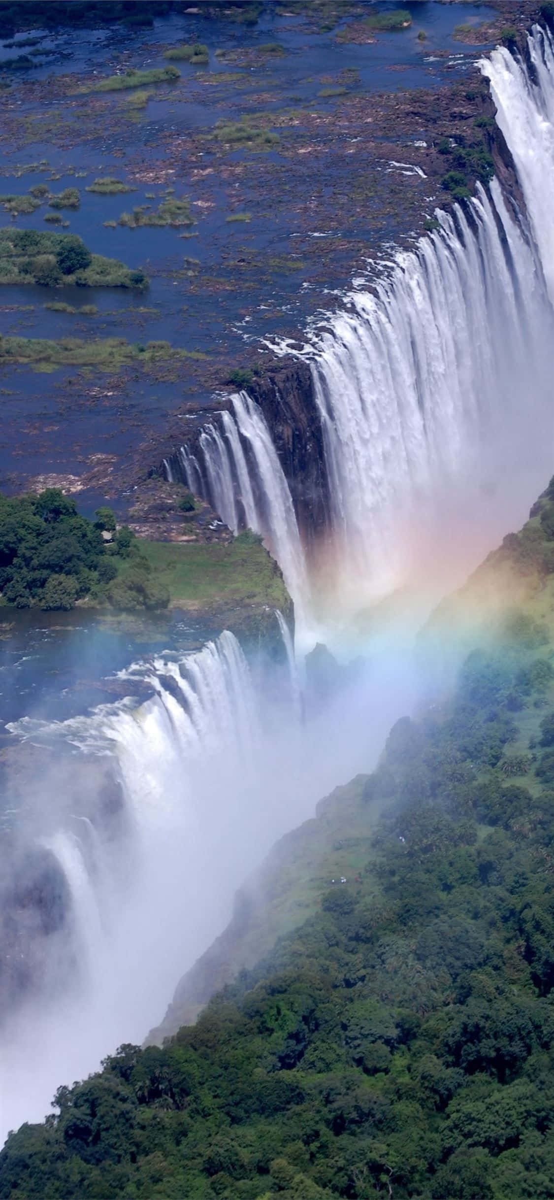Victoria Falls Livingstonessa, Sambiassa Taustakuvat