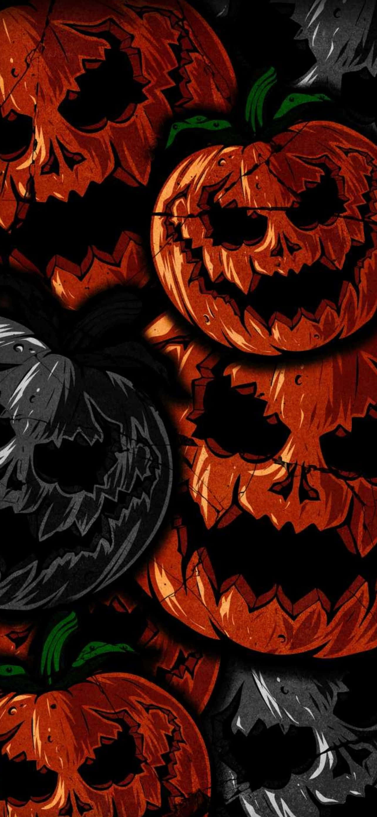Vietä hauska ja karmiva halloween iPhonella Taustakuvat