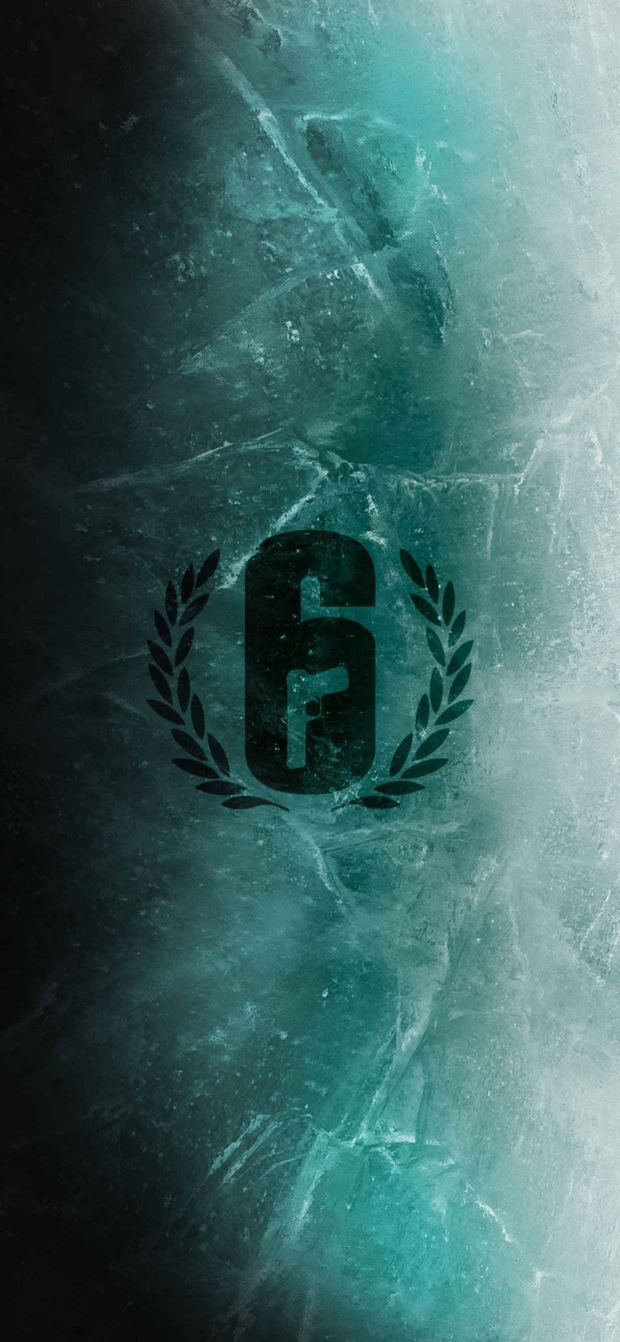 vihreä ja sininen logo jäisellä taustalla Taustakuvat