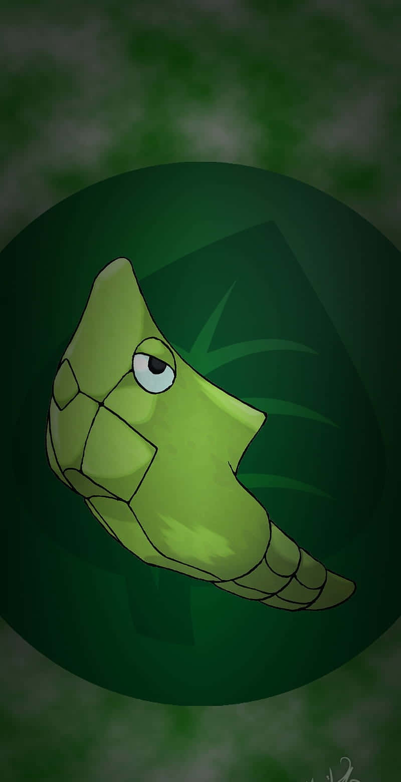 Vihreä lehti Metapod-puhelimen kanssa Taustakuvat