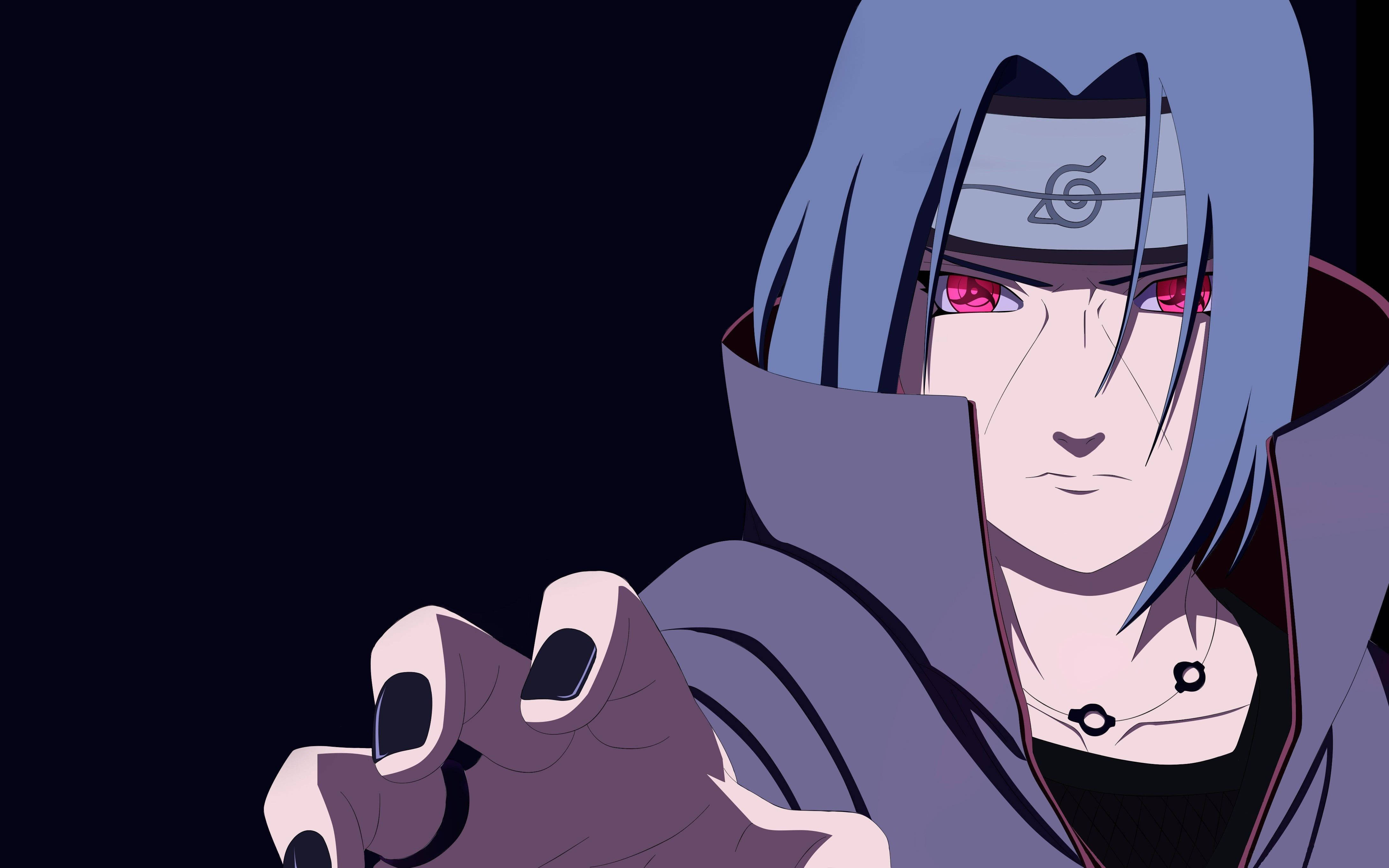 "Viileä, rauhallinen ja keräilty - Uchiha Itachi" Taustakuvat