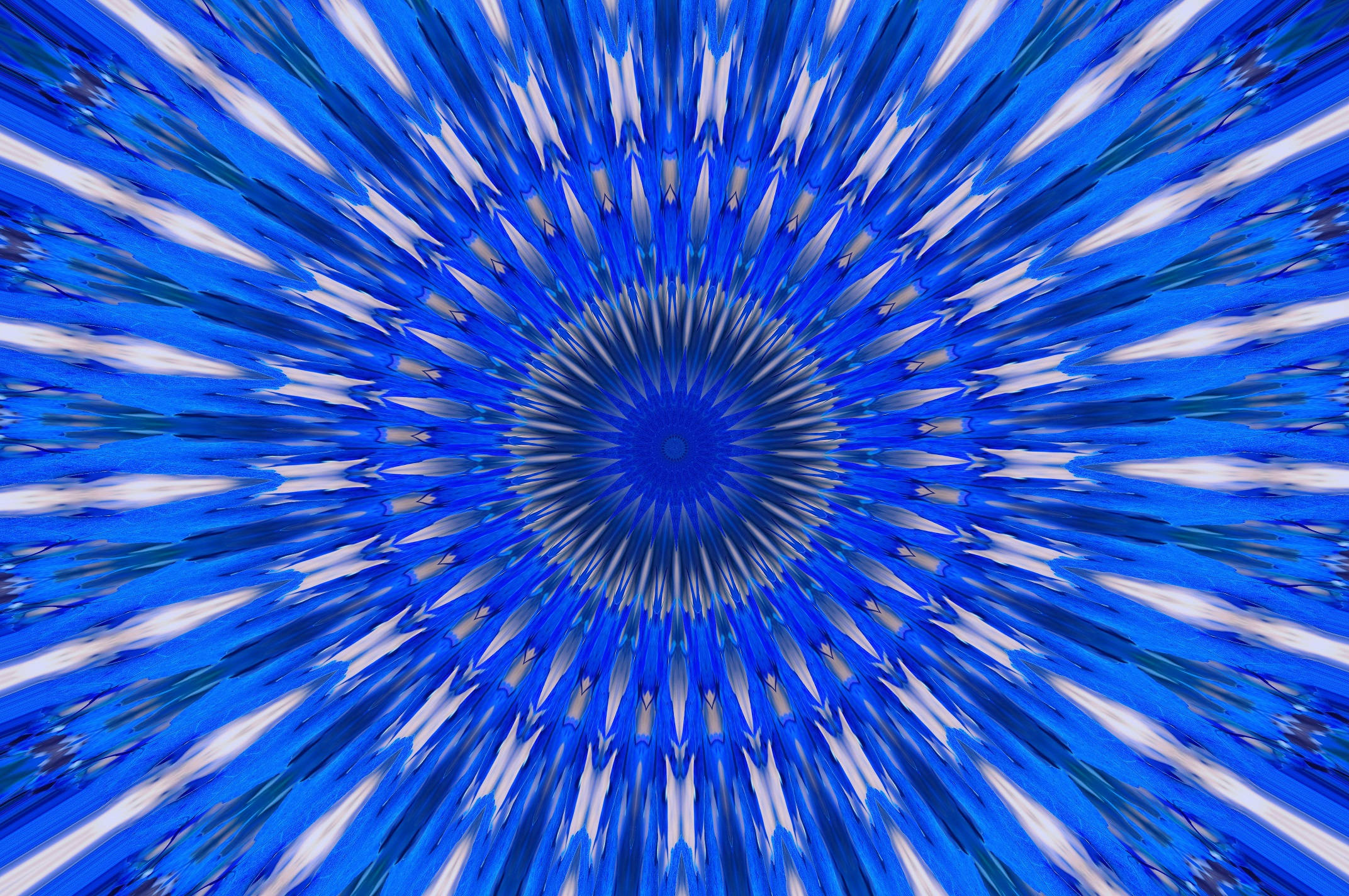 Viileä sininen kaleidoskooppi Taustakuvat