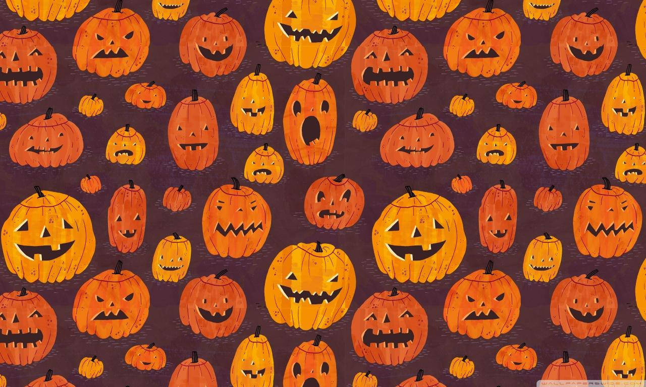 Vintage Halloween Lyhtykuvio Taustakuvat