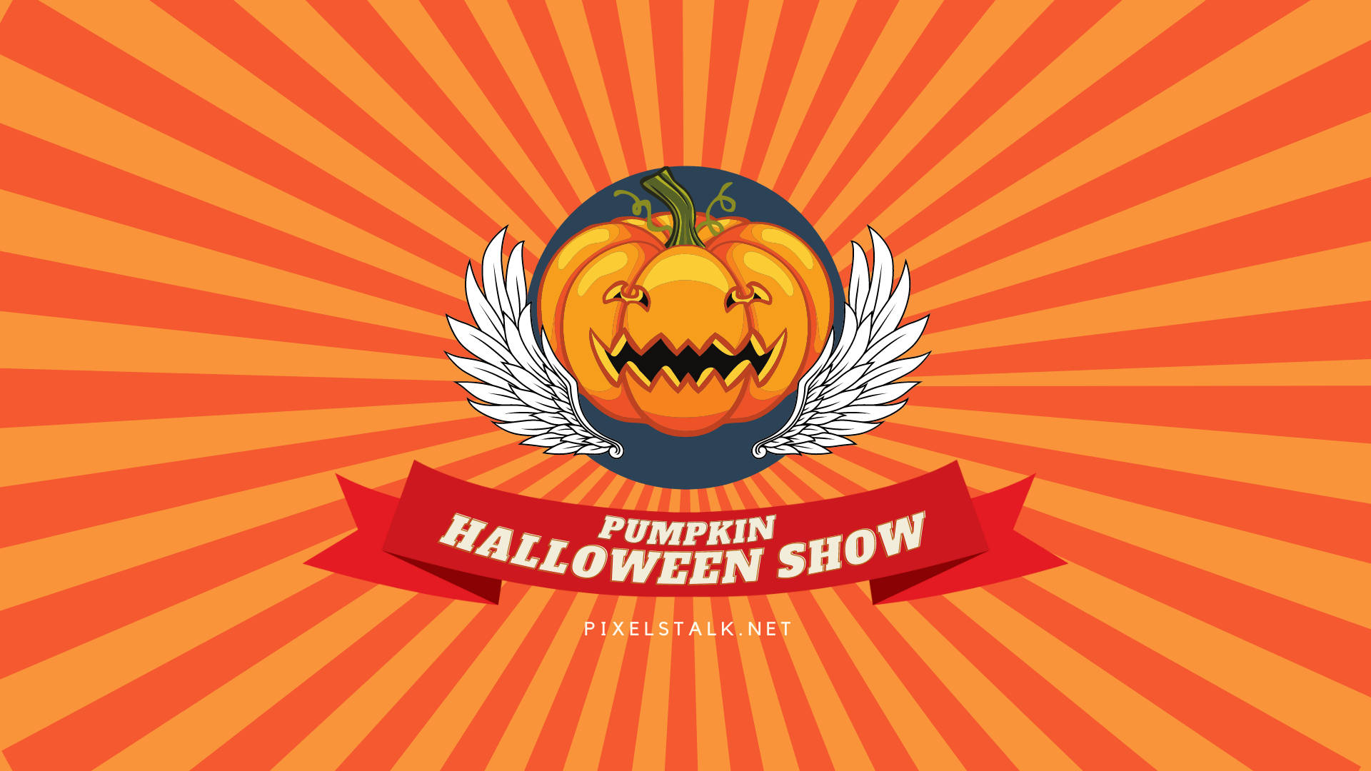 Vintage Halloween Show Kurpitsa Taustakuvat