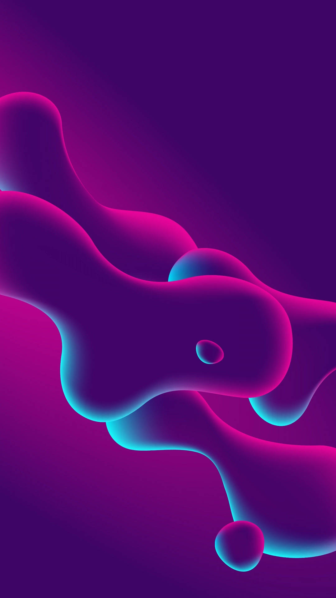 Violetti abstrakti kuvio 4K Ultra iPhone