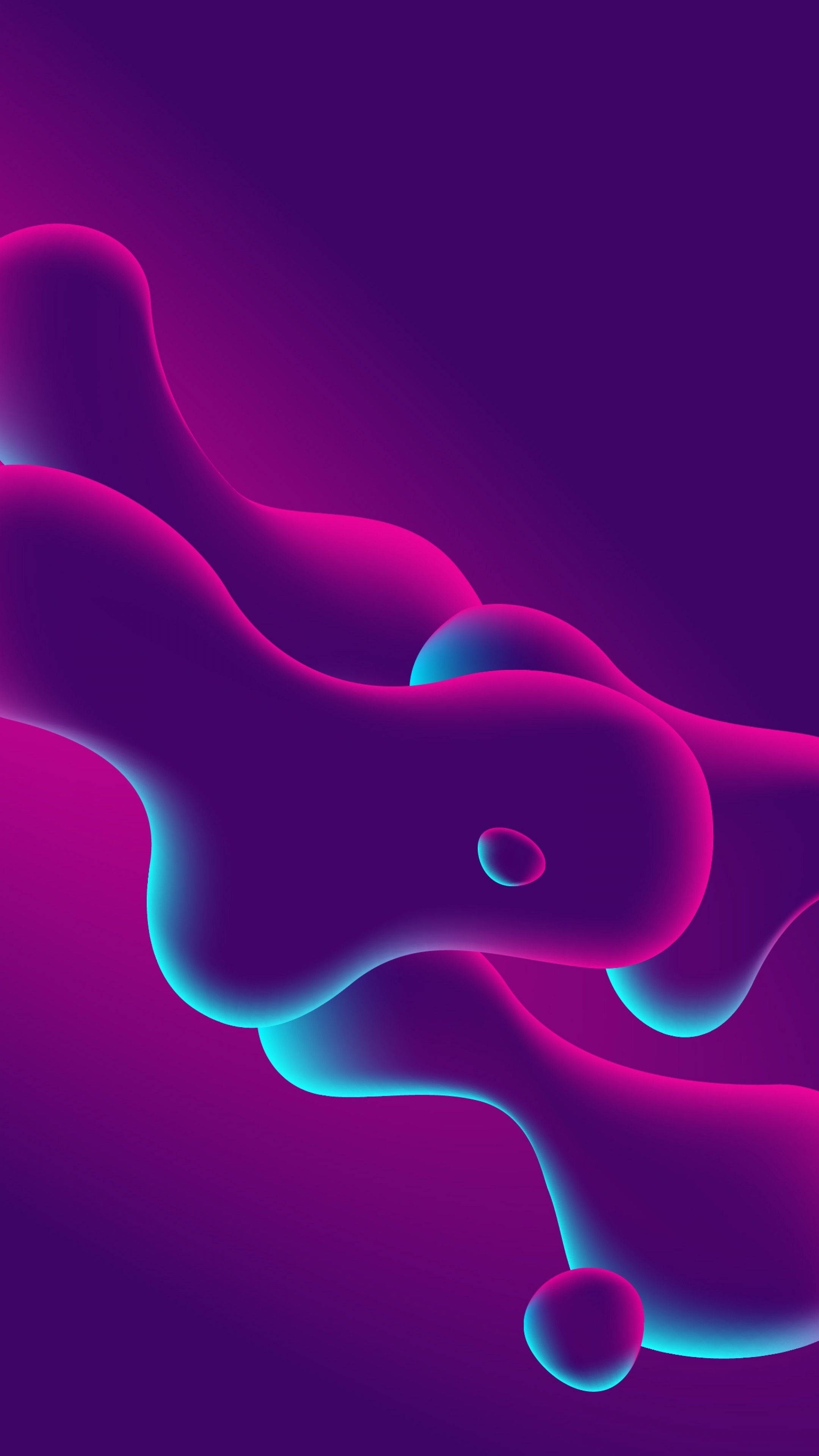 Violetti abstrakti kuvio 4K Ultra iPhone Taustakuvat