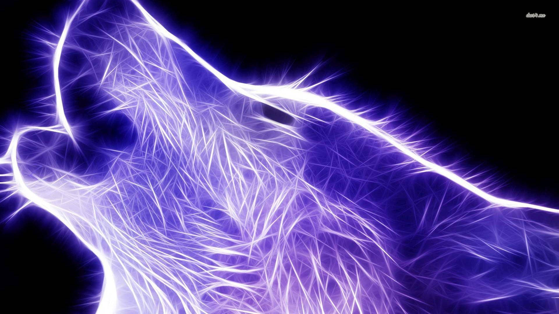 Violetti esteettinen siisti susi Taustakuvat