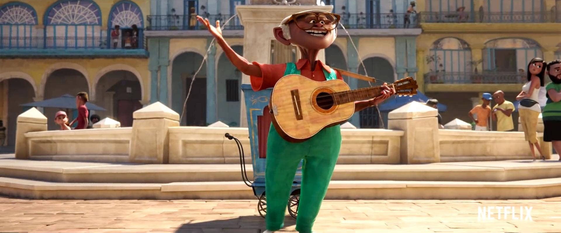 Vivo Andrés Hernández soittaa musiikkia Taustakuvat
