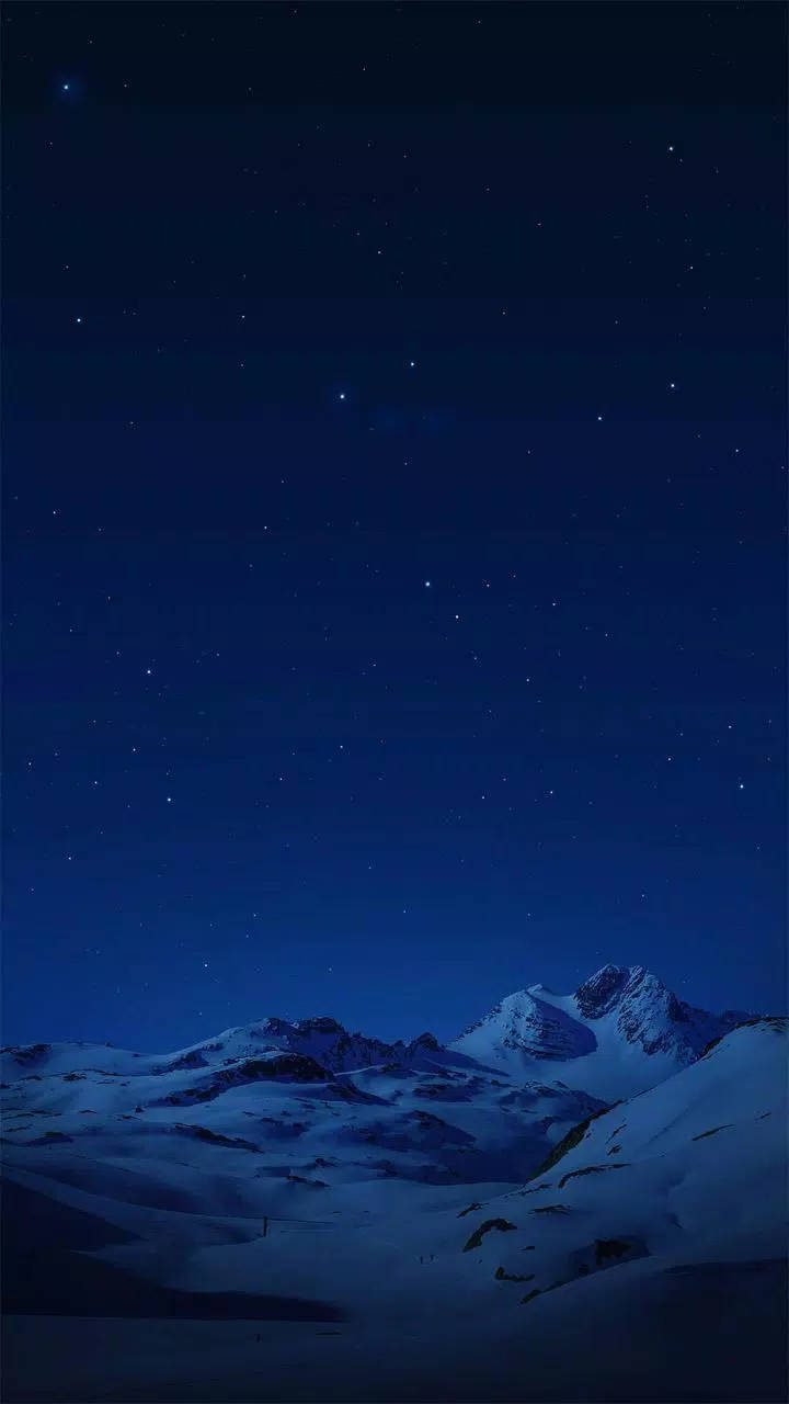 Vivo Y11 Marveling at the Beauty of Snow Mountains Taustakuvat