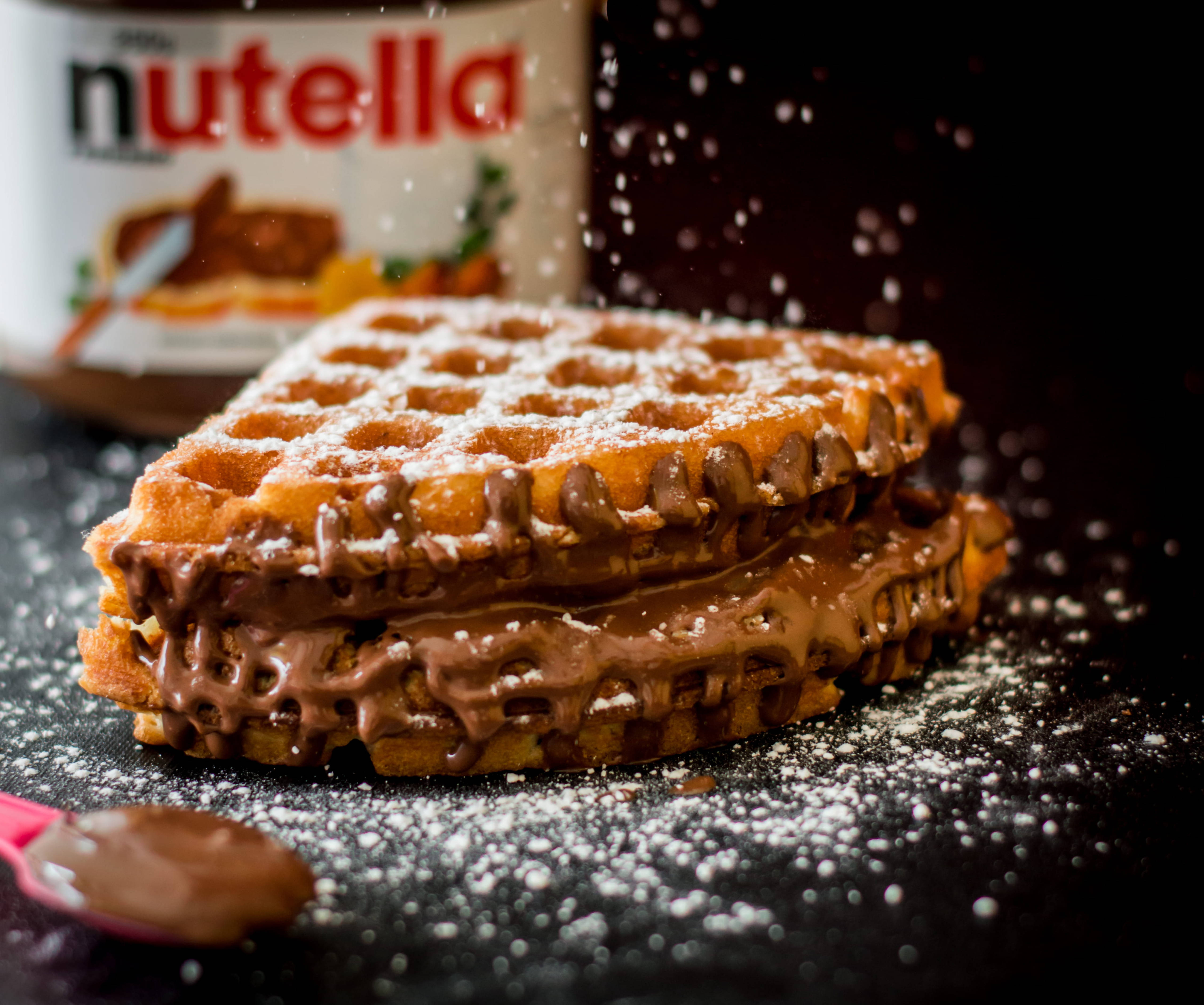 Vohvelipino Nutella Taustakuvat