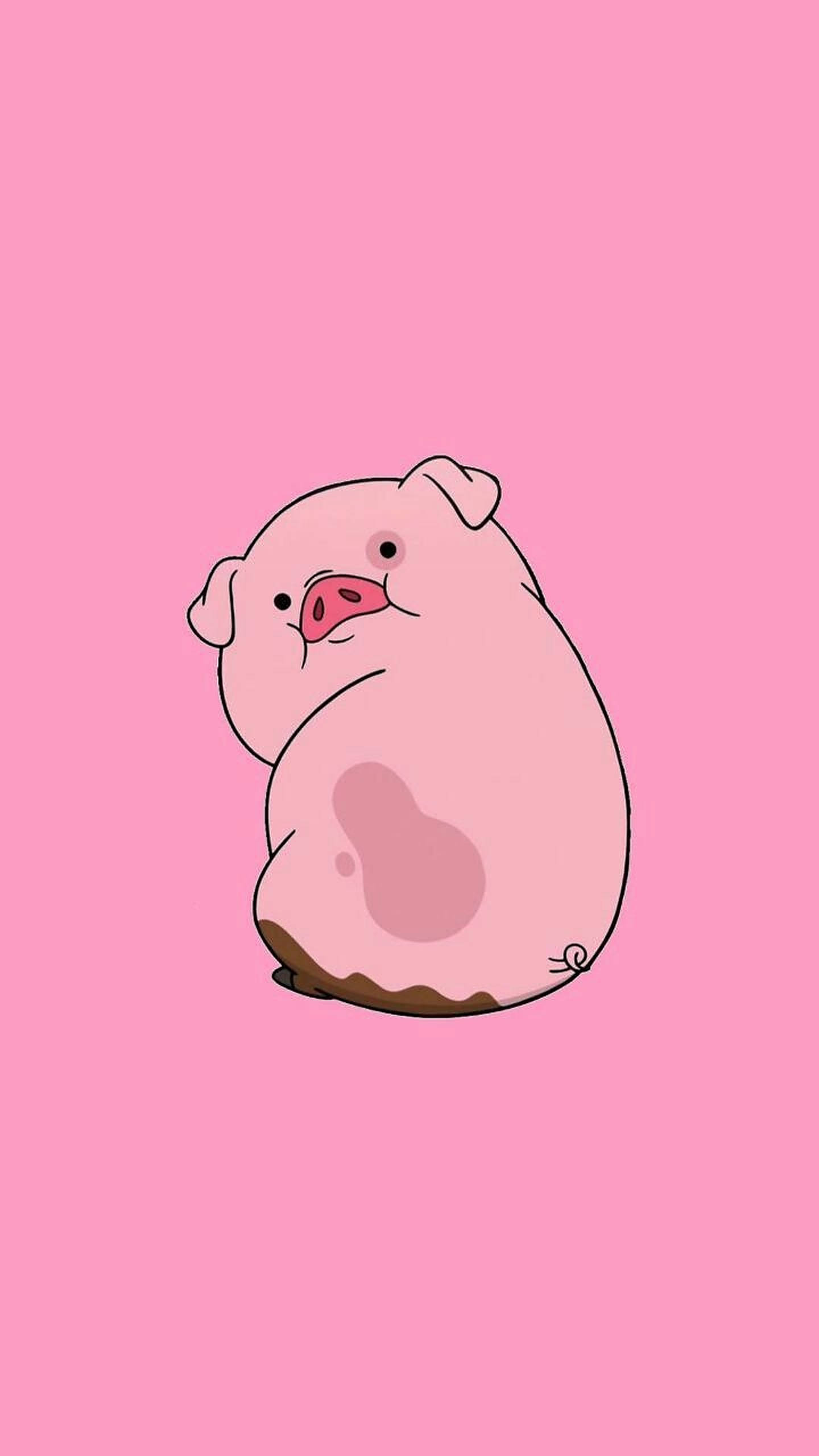 Waddles suloinen possu Taustakuvat