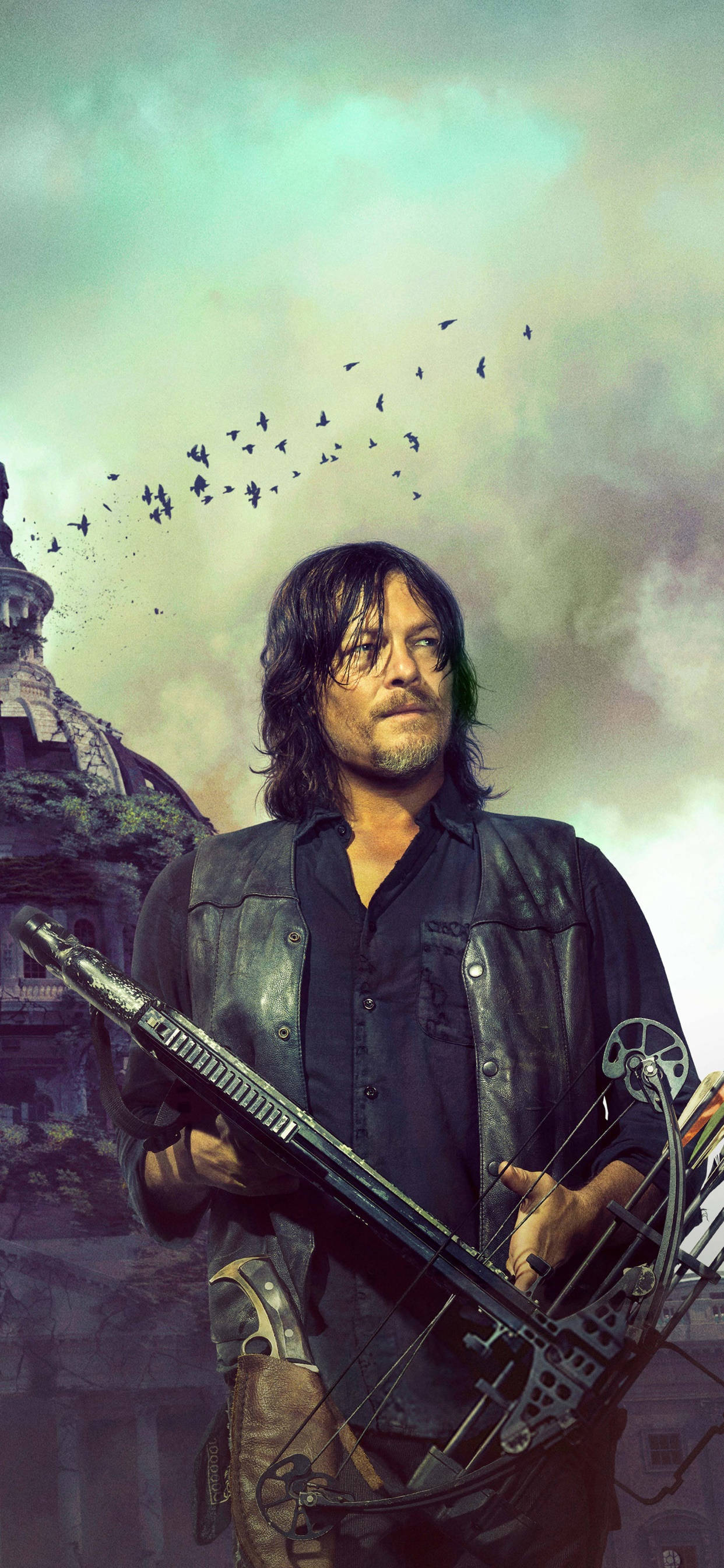 Walking Dead Daryl savun kanssa Taustakuvat