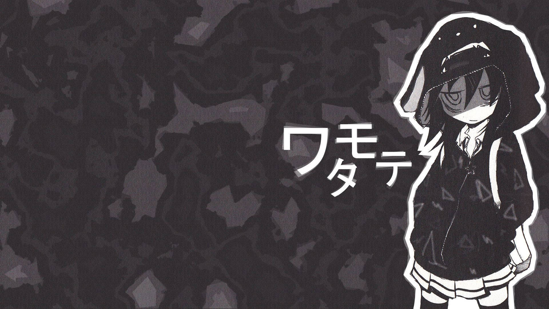 WataMote Tumma Anime-estetiikka Työpöytä Taustakuvat
