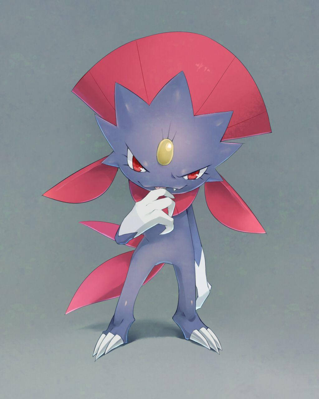 Weavile virnistää omahyväisesti Taustakuvat