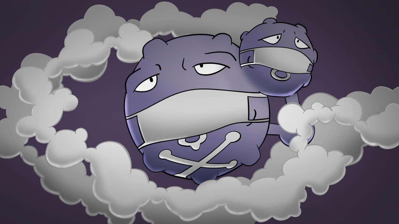 Weezing käyttää kasvomaskeja Taustakuvat