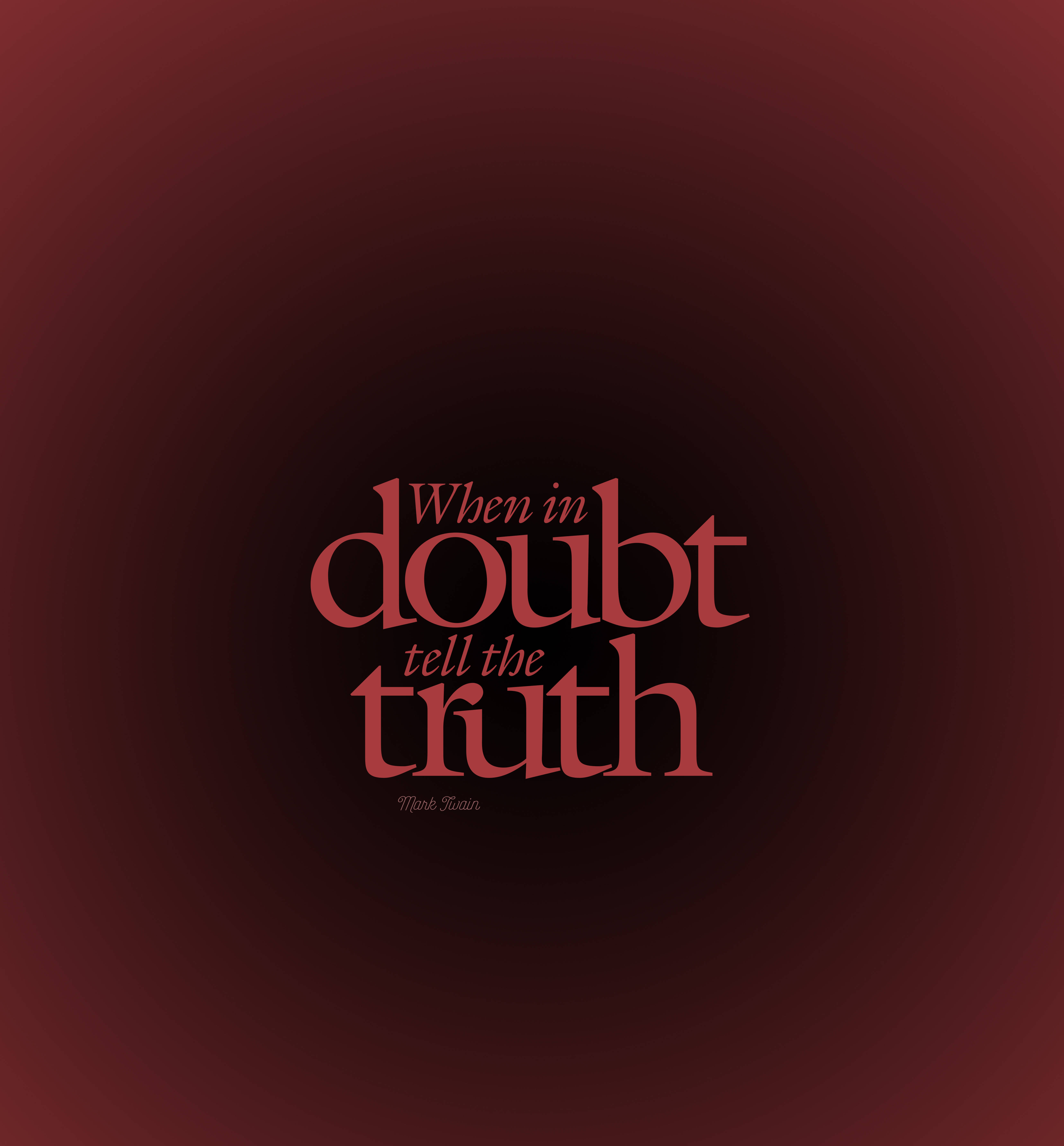 When In Doubt -sitaatit Taustakuvat