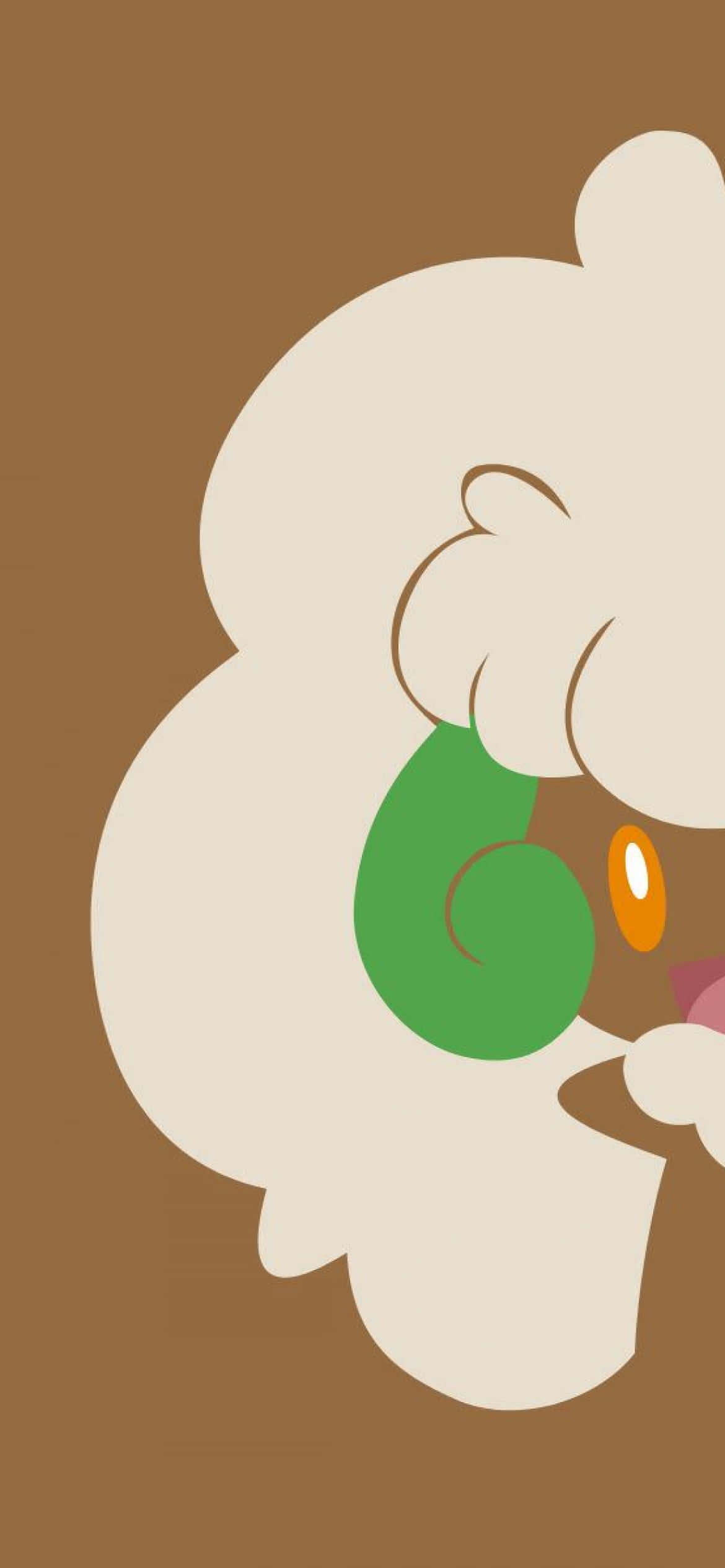 Whimsicott-puhelimen yksinkertainen ruskea estetiikka Taustakuvat