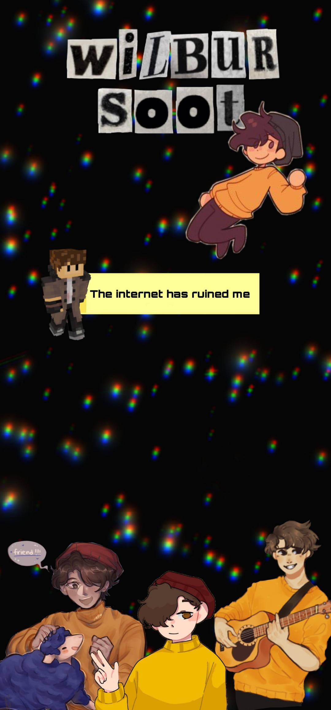 Wilbur Soot Internet Ruined Me Taustakuvat
