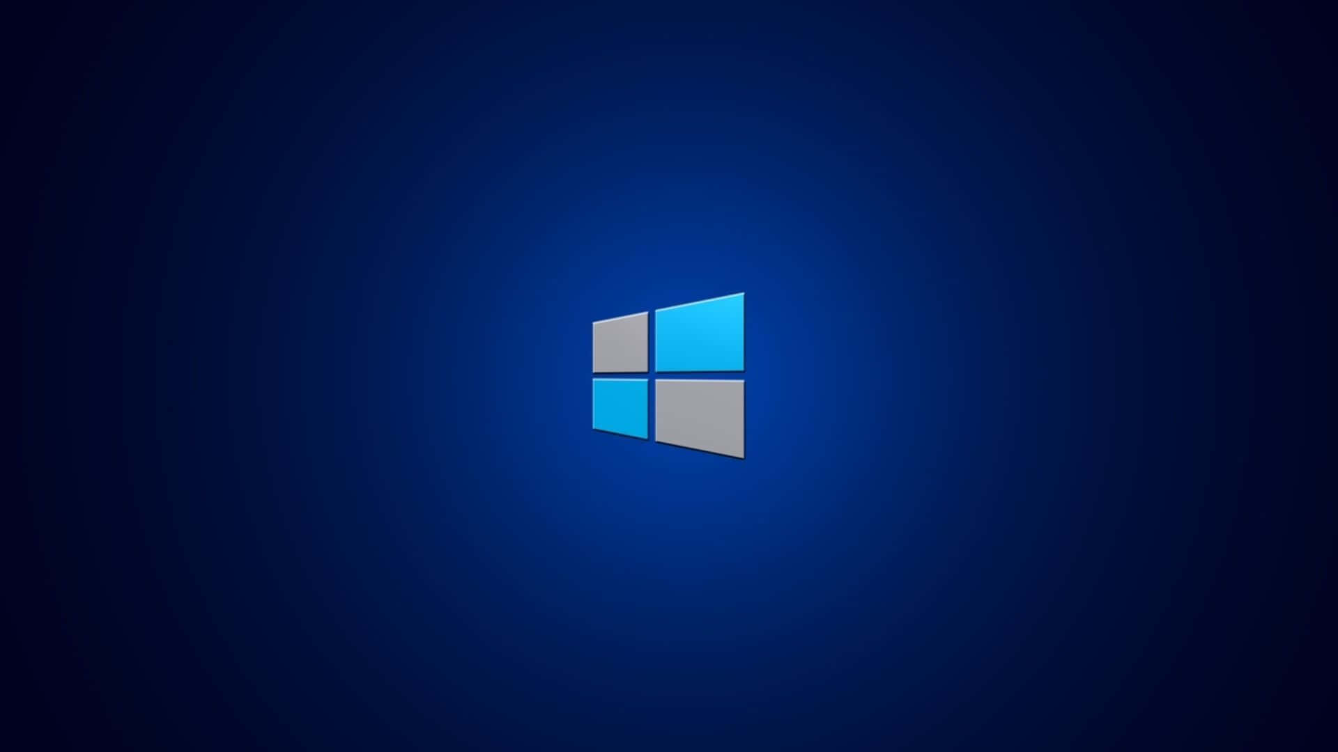 Windows-logo tummalla taustalla Taustakuvat