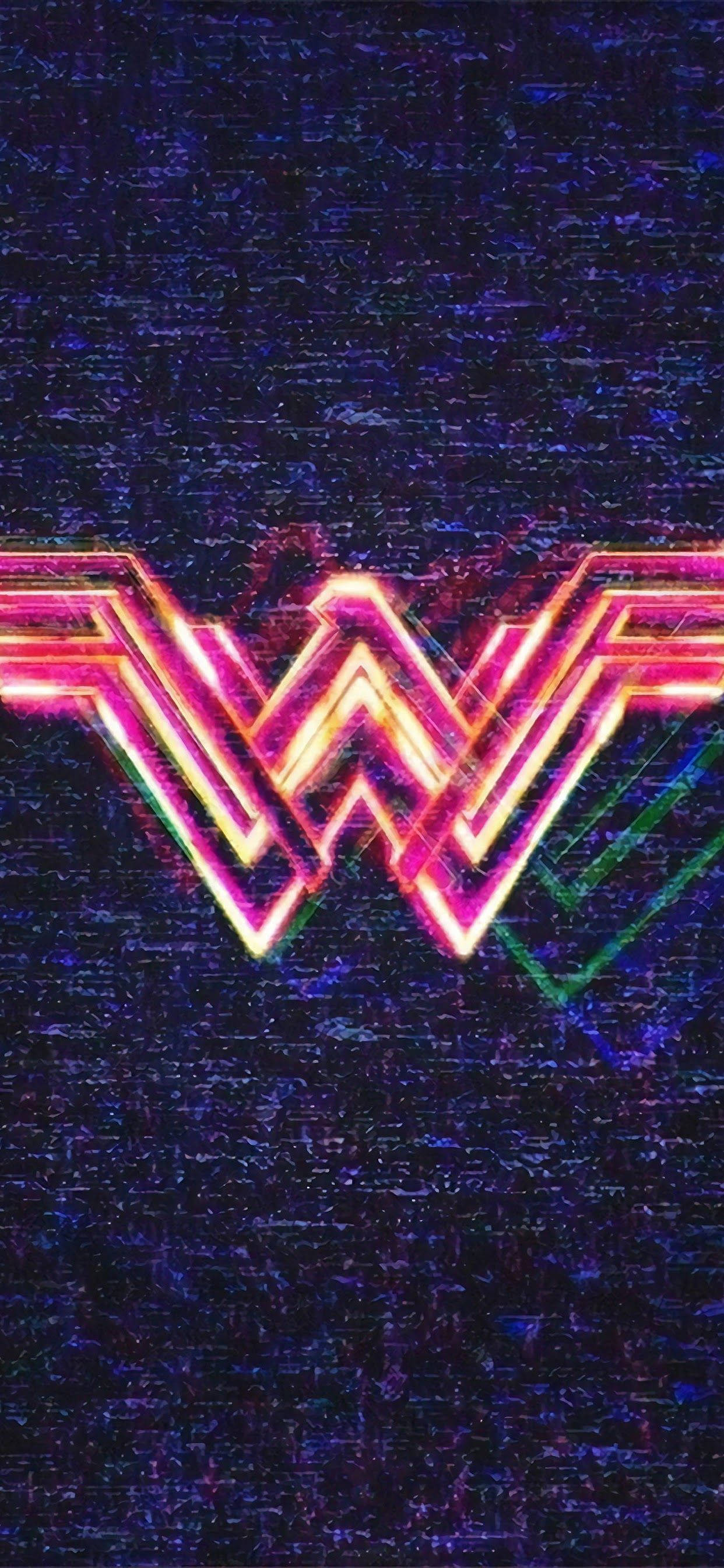 Wonder Woman 1984 Neonvalo Logo Taustakuvat