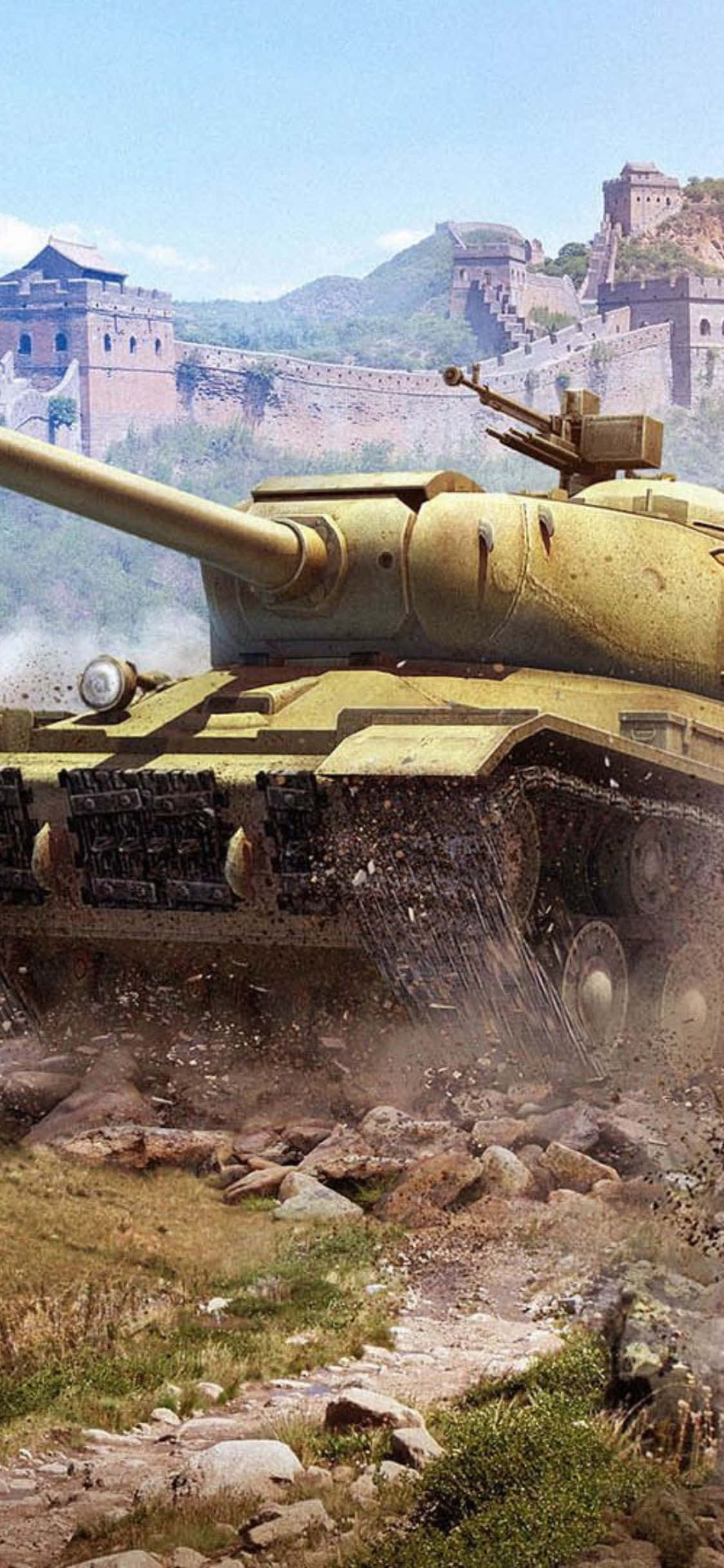 world of tanks - tankki aavikolla Taustakuvat